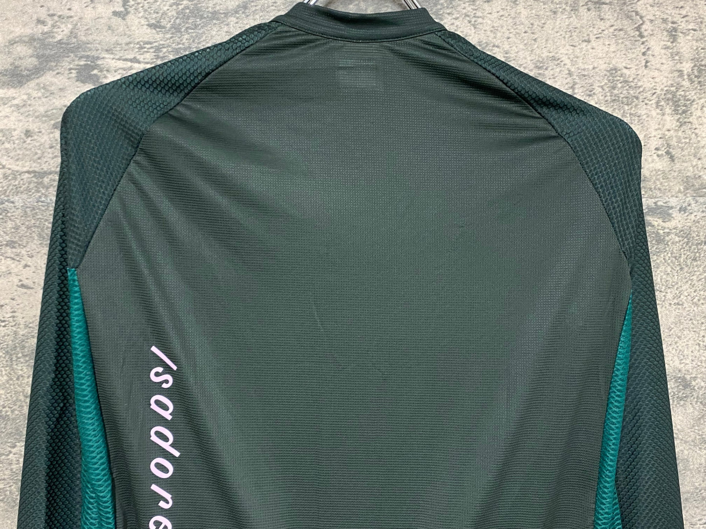 IZ175 イザドア Isadore ALTERNATIVE JERSEY 長袖 サイクルジャージ 緑 ピンク L