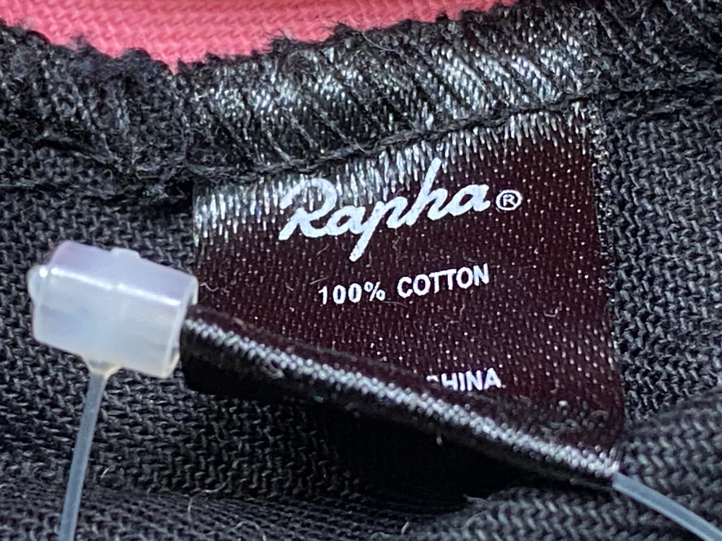 IT269 ラファ Rapha サイクルキャップ 黒 ピンク フリーサイズ