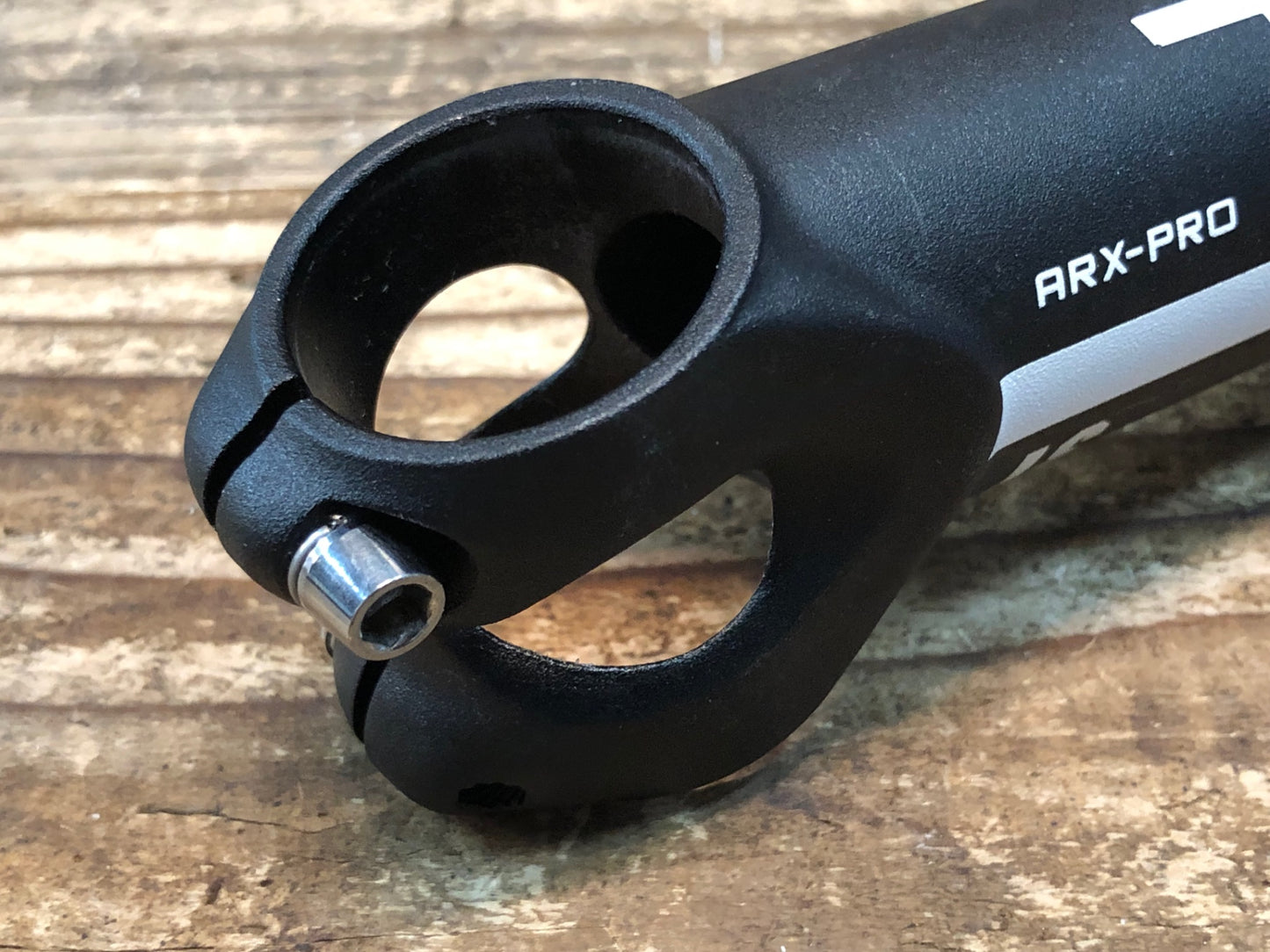 IS390 3T ARX-PRO アルミステム 黒 100mm Φ31.8 OS