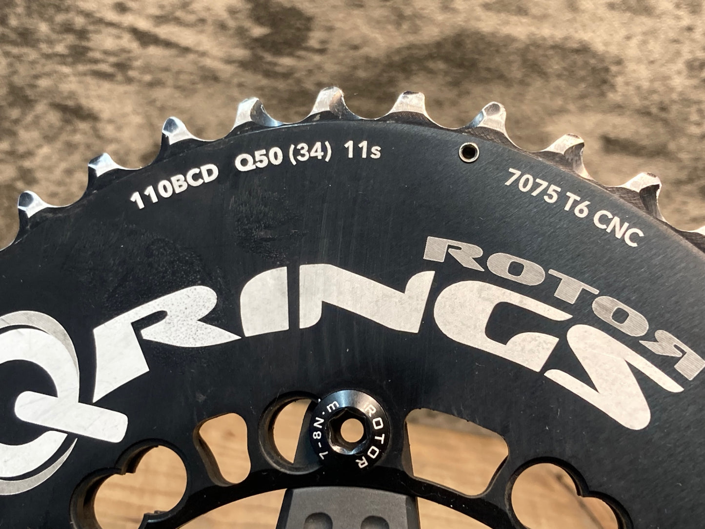 IN097 ローター ROTOR 3D24 クランク 24mmシャフト用 クランクセット 50-34T 170mm