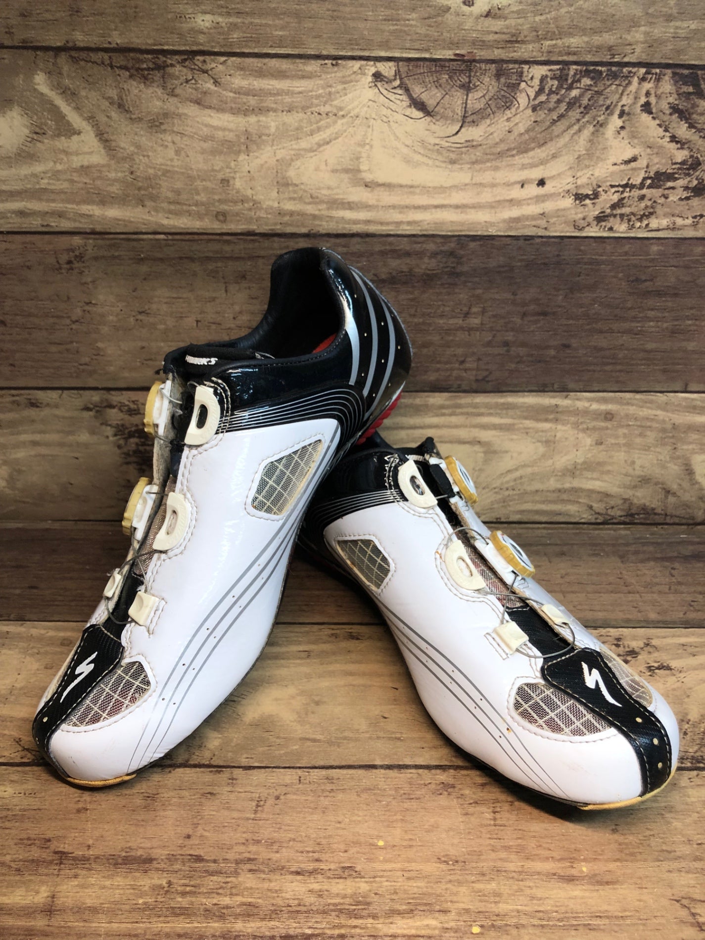IP864 スペシャライズド SPECIALIZED S-WORKS RD ビンディングシューズ SPD-SL 白 EU39