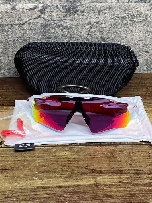 JC099 オークリー OAKLEY レーダー RADAR EV サングラス アイウェア 白 赤 PRIZMレンズ