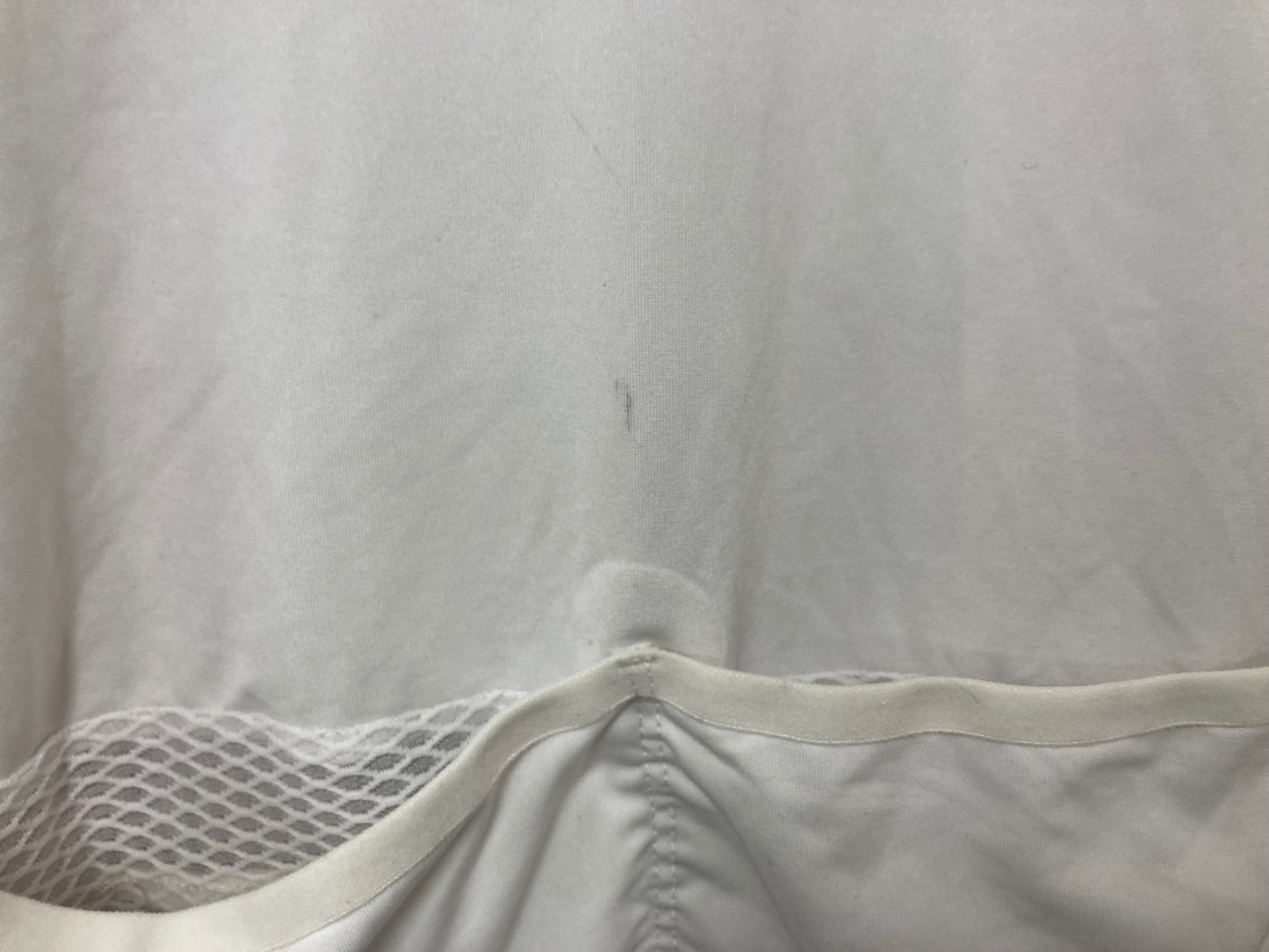 IO437 ラファ Rapha CLIMBERS JERSEY 半袖 サイクルジャージ 白 M ※染み