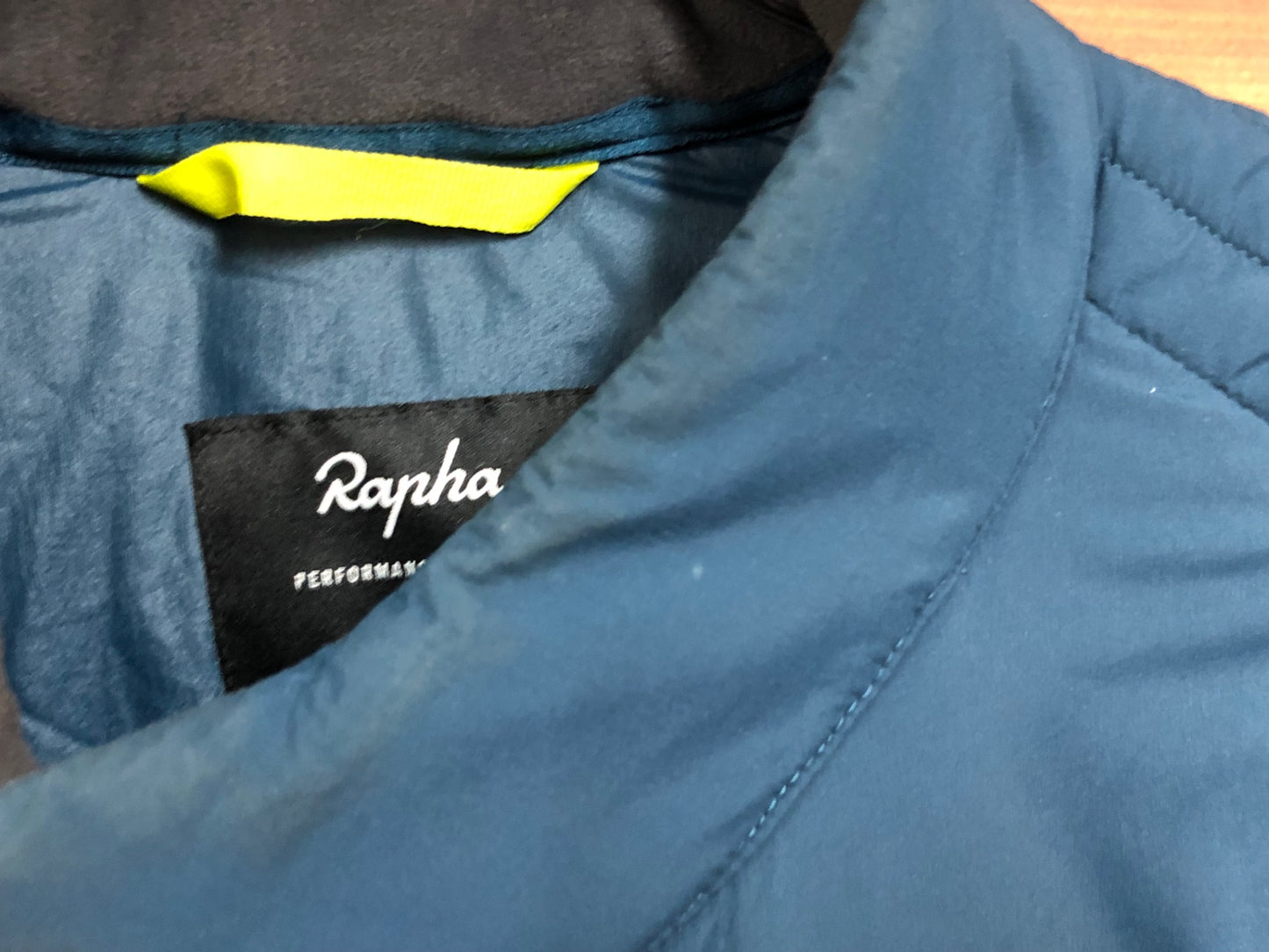 HR227 ラファ Rapha TRANSFER JACKET 長袖 紺 L 中綿