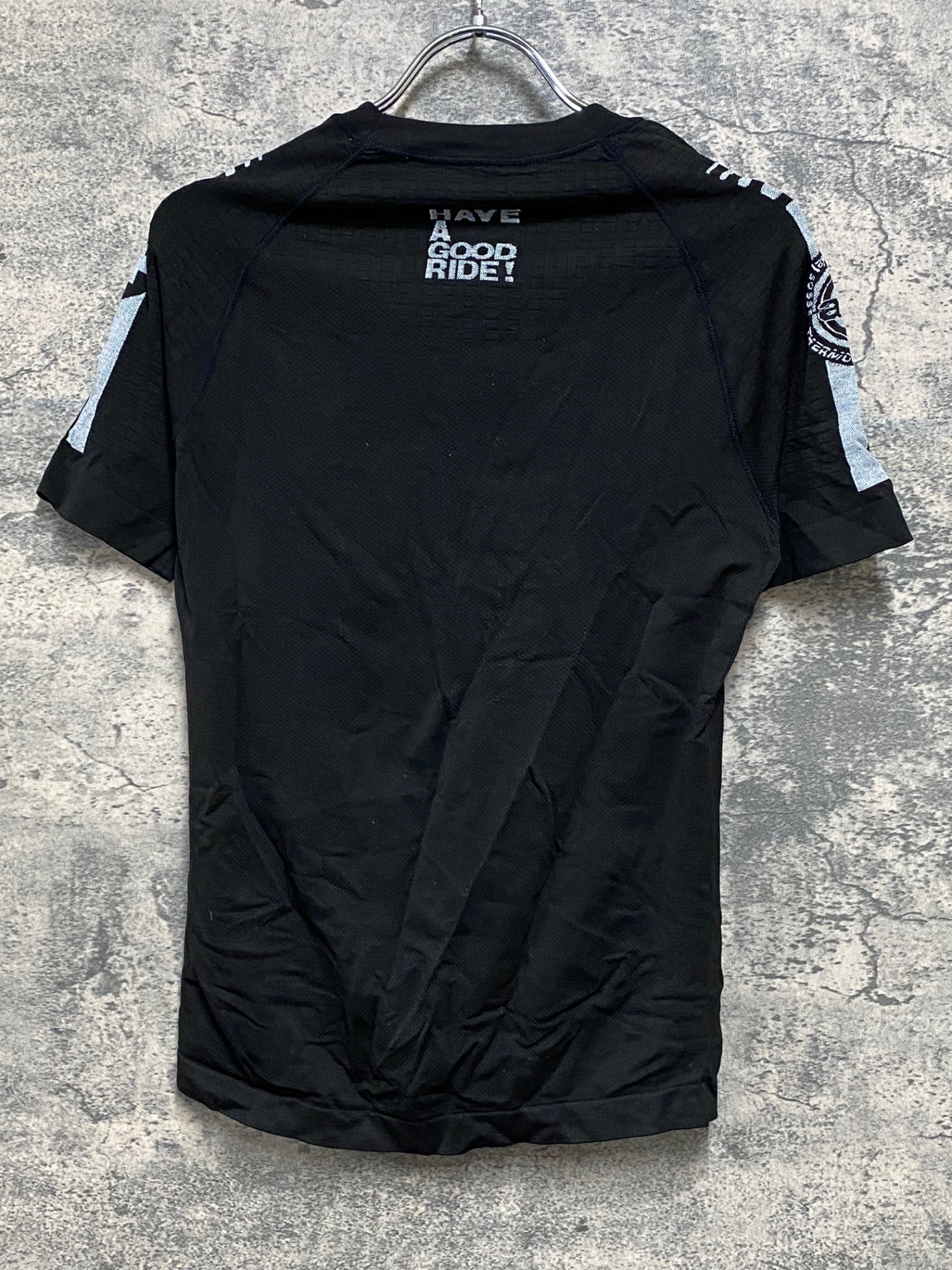 JB288 アソス assos SKINFOIL 2.4 半袖 ベースレイヤー 黒 SIZE1 SPRING/FALL