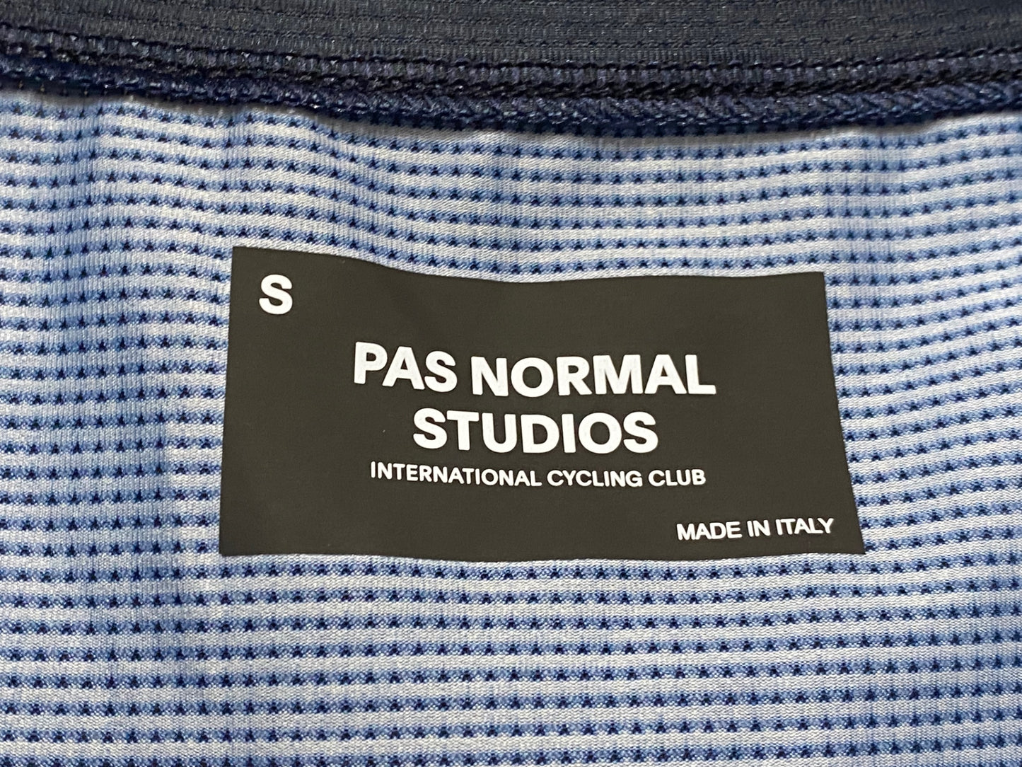 JC402 パスノーマルスタジオ Pas Normal Studios | Men's Mechanism Jersey 半袖 サイクルジャージ ネイビー S
