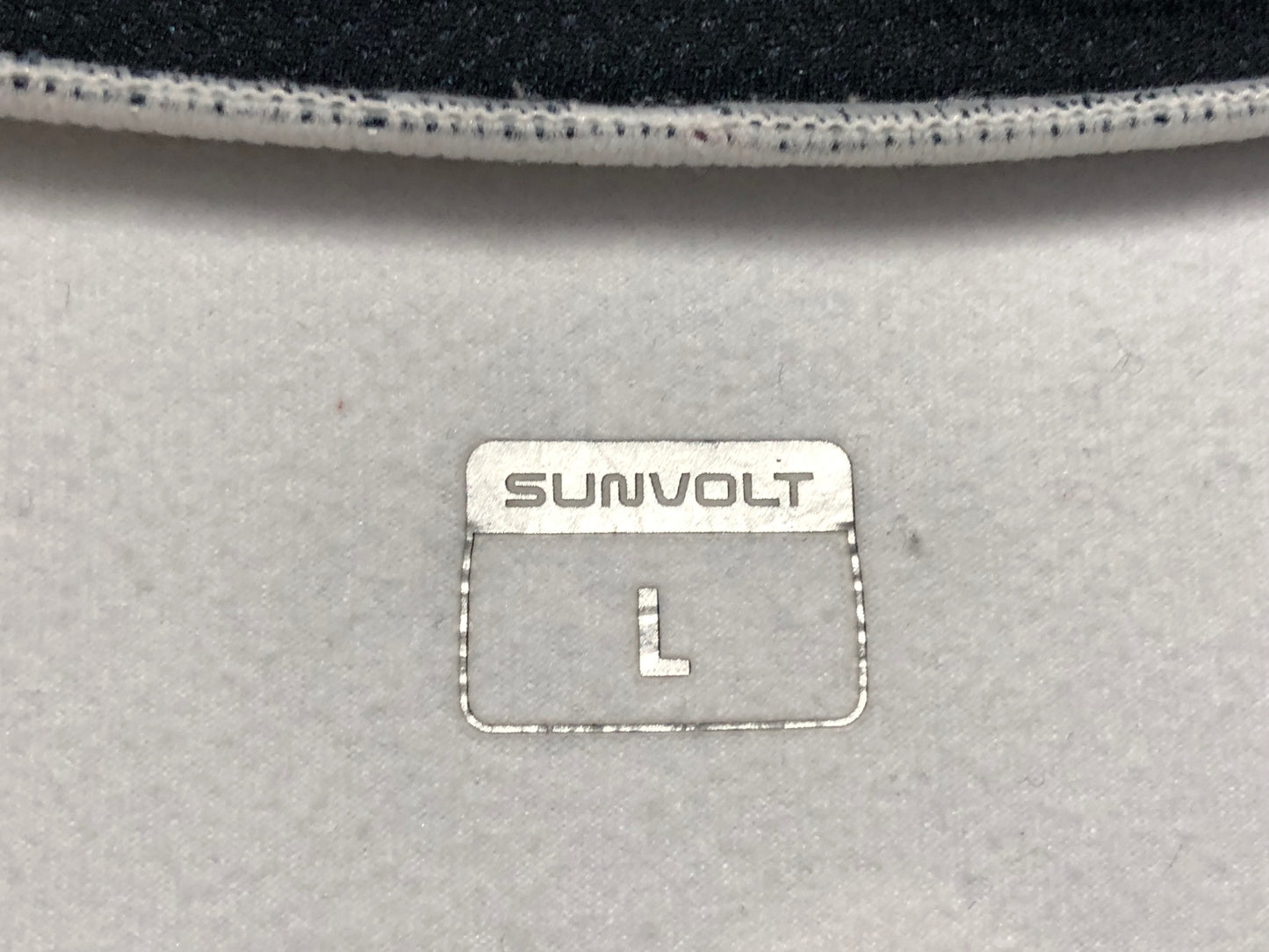 IL580 サンボルト SUNVOLT 長袖 サイクルジャケット 黄 白 レディース L 裏起毛 痛ジャージ かわうその自転車屋さん