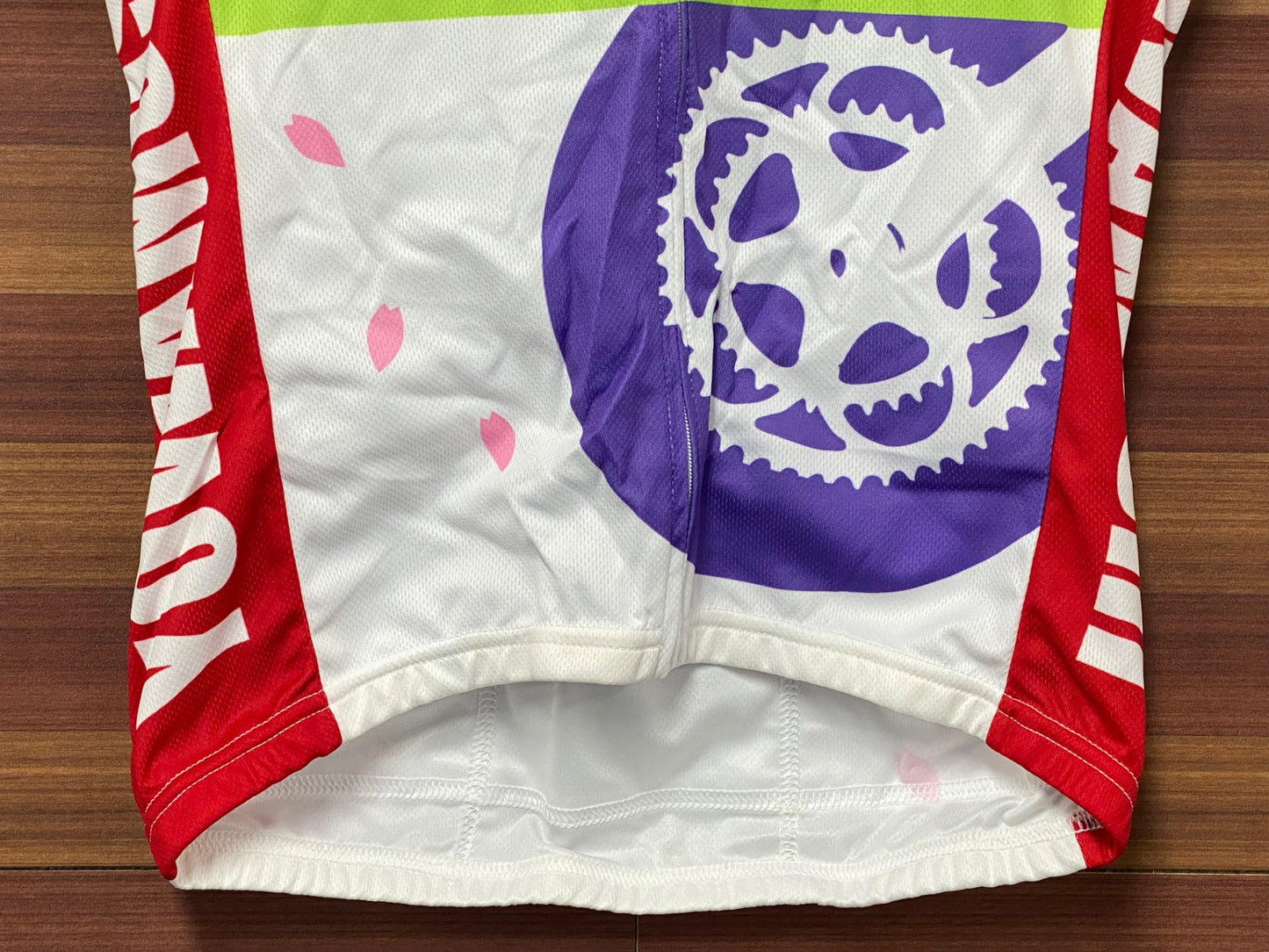 IR692 チャンピオンシステム Champion System 半袖 サイクルジャージ 白 S 弱虫ペダル