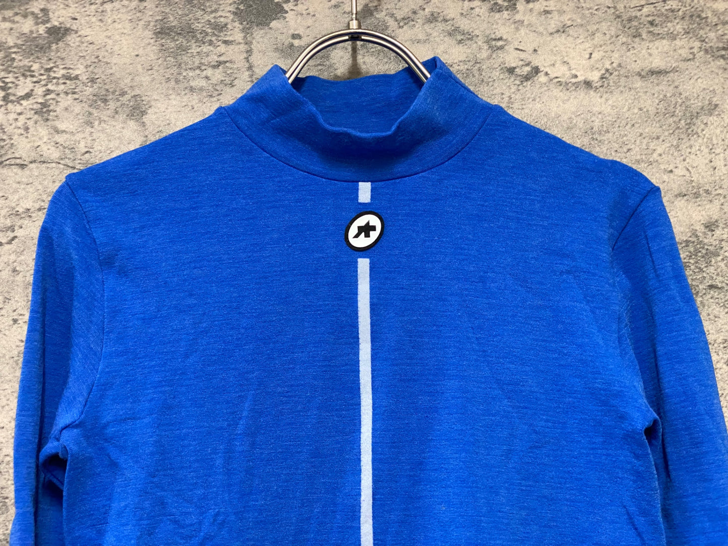 JB304 アソス assos SKIN LAYER 長袖 ベースレイヤー 青 M CLIMA CODE 3/3