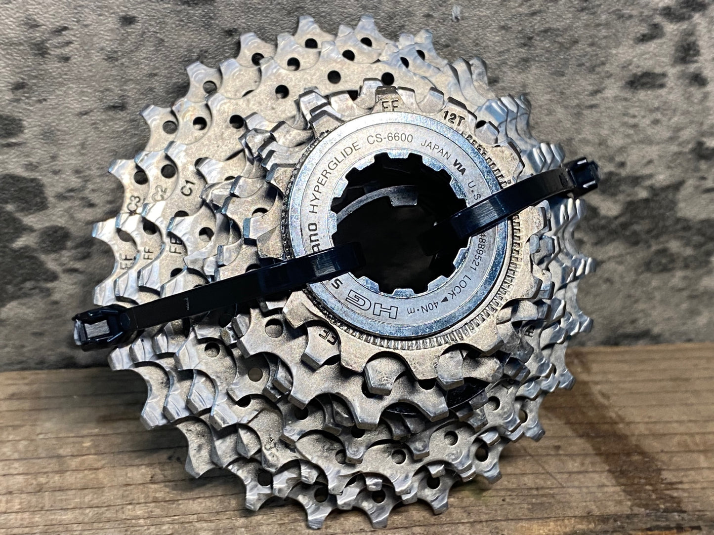 HW547 シマノ SHIMANO アルテグラ ULTEGRA CS-6600 スプロケット 10S 12-25T