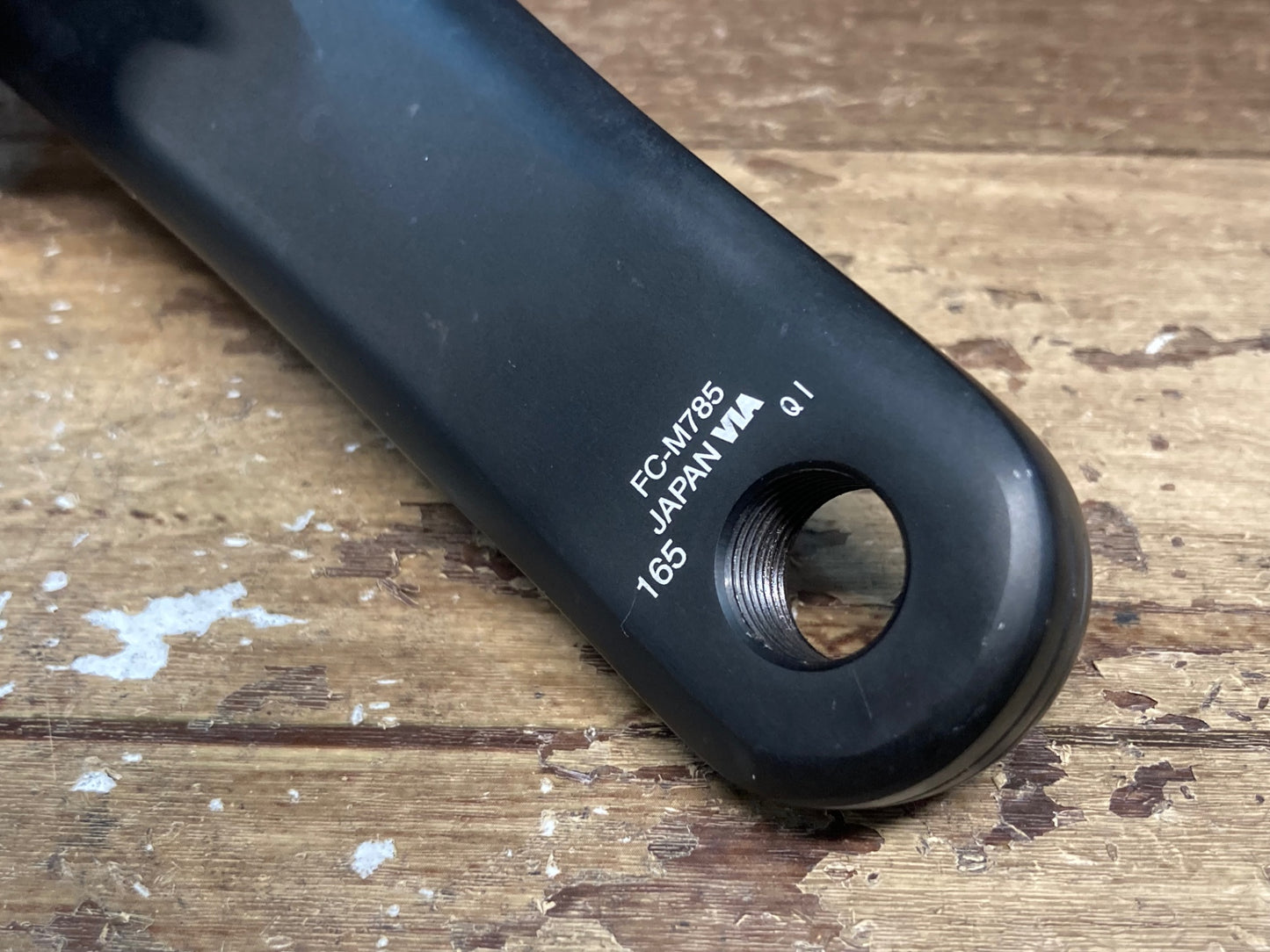 II654 シマノ SHIMANO デオーレ Deore XT M780 クランクセット 38/24T 165mm ※フィキシングボルト欠品