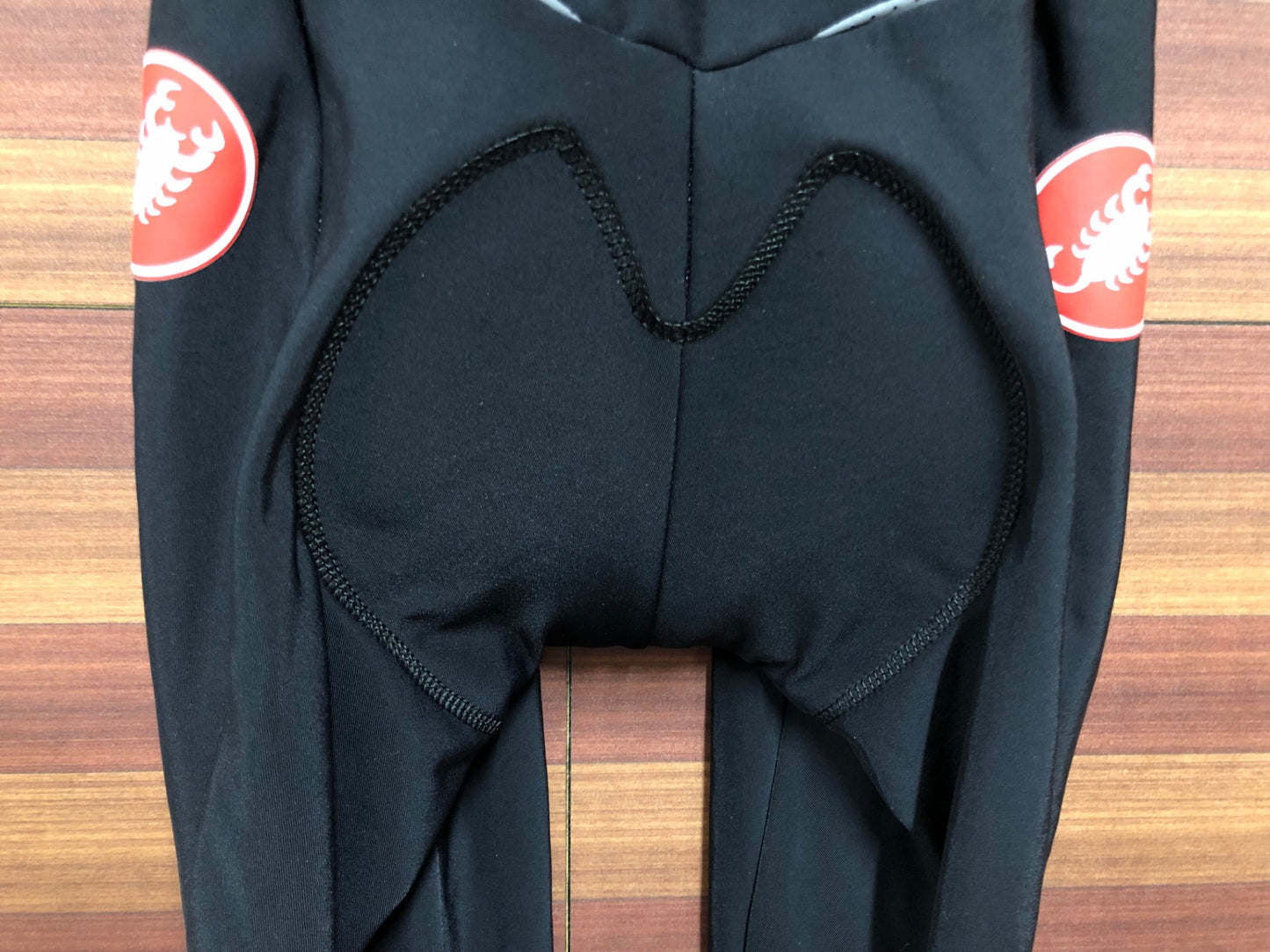 IB301 カステリ CASTELLI ビブタイツ 黒 M 裏起毛