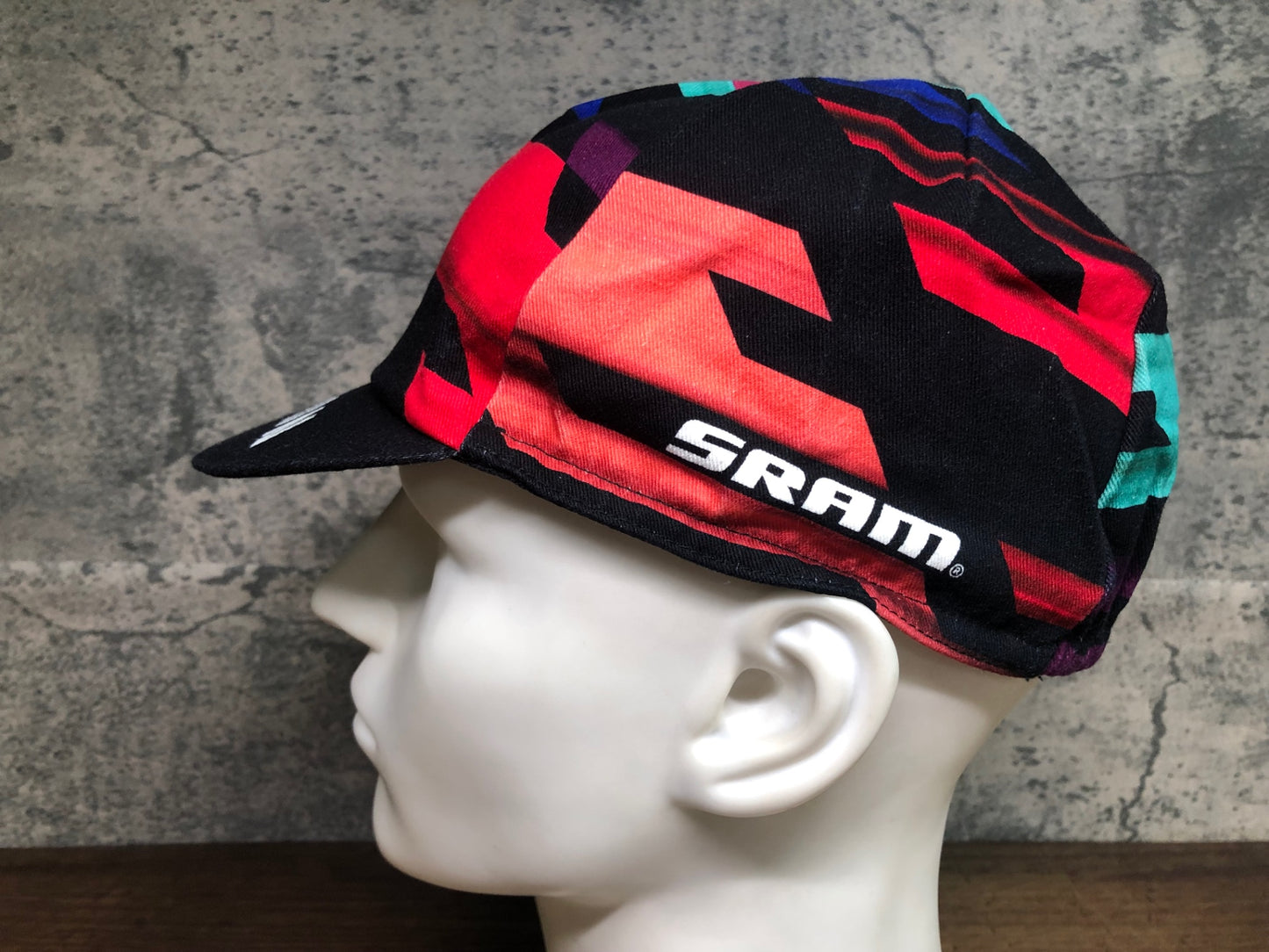 IT279 ラファ Rapha 2018 CANYON SRAM CAP サイクルキャップ 黒 フリーサイズ