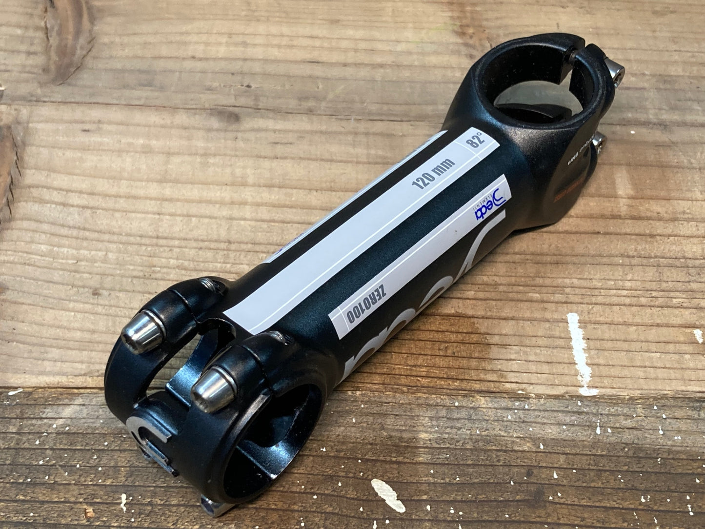 IM555 デダ Ddeda ゼロ ZERO 100 SERVIZIO CORSE アルミステム 黒 120mm Φ31.7 OS