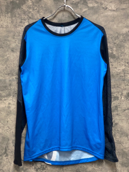 JB905 アソス ASSOS EXPLORER OFFROAD TRAIL 長袖 サイクルシャツ 青 黒 ※サイズ不明