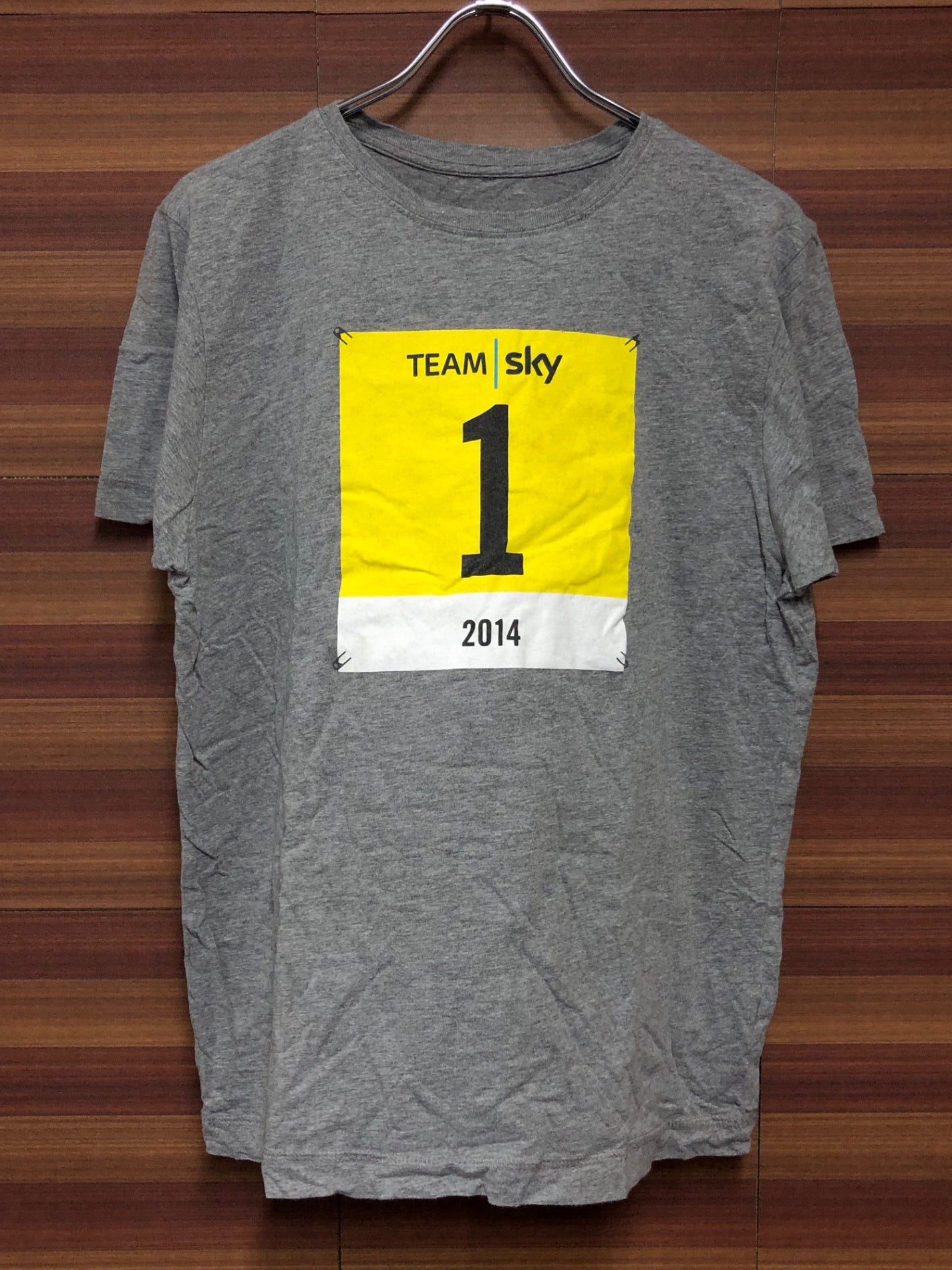 IO146 ラファ Rapha TEAM SKY Tシャツ 半袖 グレー M