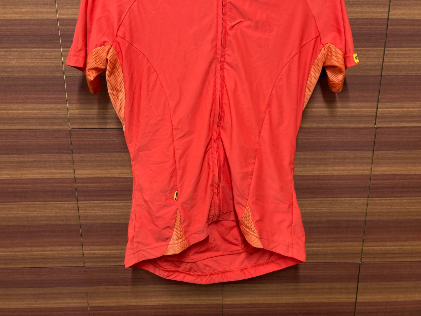 IU827 マヴィック MAVIC 半袖 サイクルジャージ オレンジ レディース M