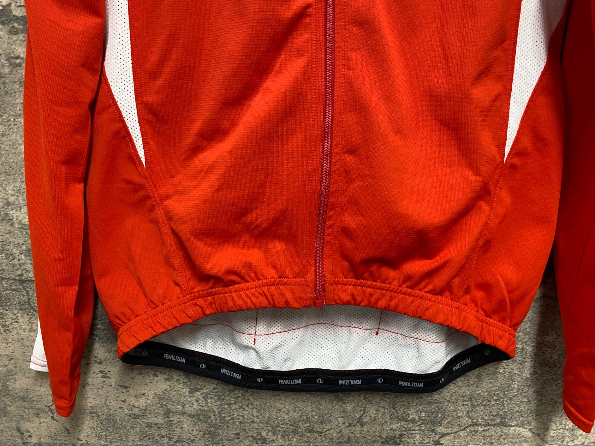 JC548 パールイズミ PEARL iZUMi 長袖 サイクルジャージ 赤 L