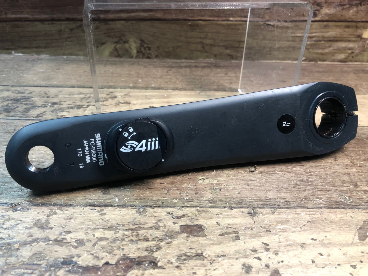 IN331 4iii シマノ SHIMANO アルテグラ ULTEGRA FC-R8000 左クランク 170mm パワーメーター 動作確認済み