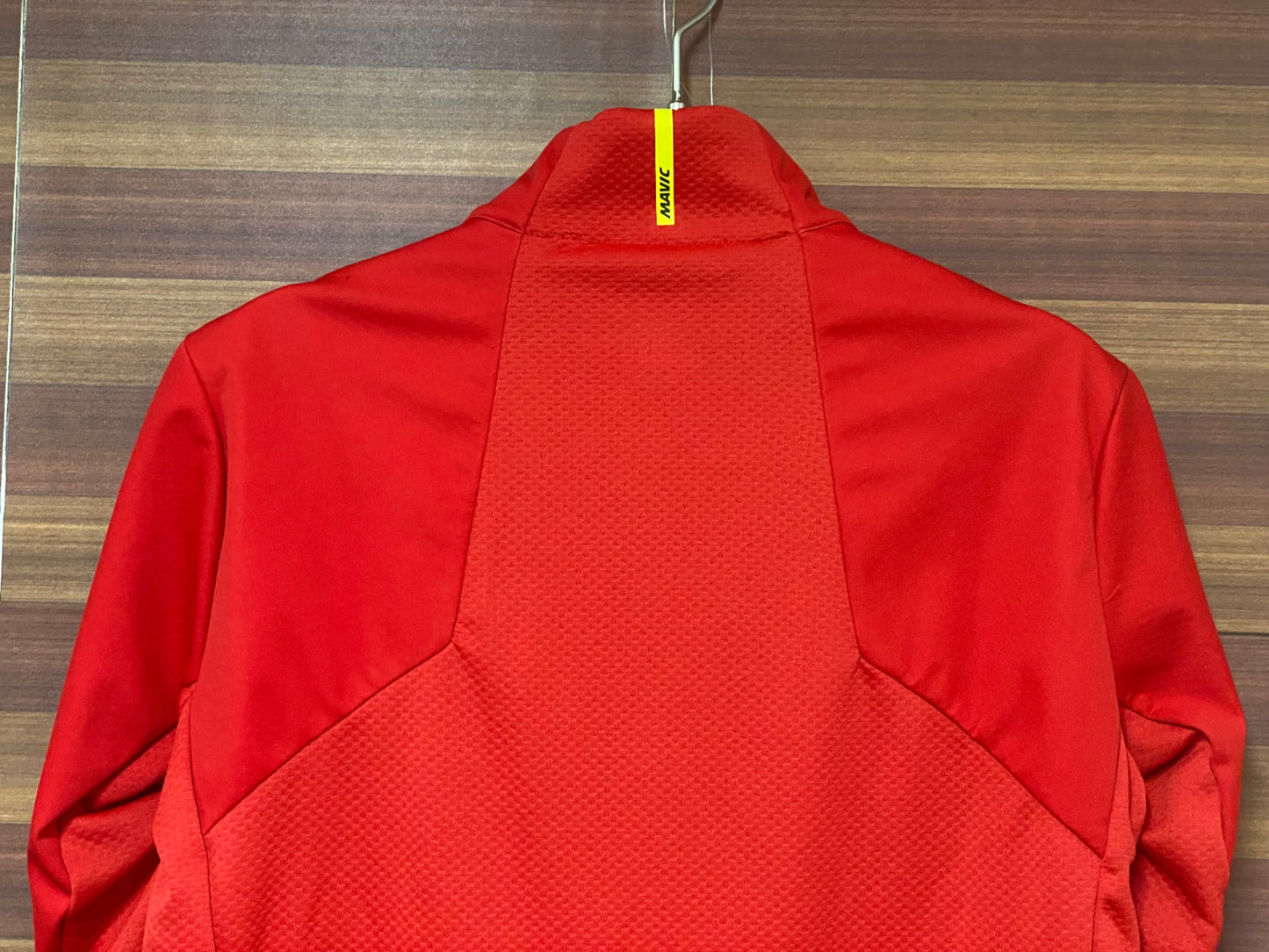 IQ203 マヴィック MAVIC 長袖 サイクルジャケット 赤 S