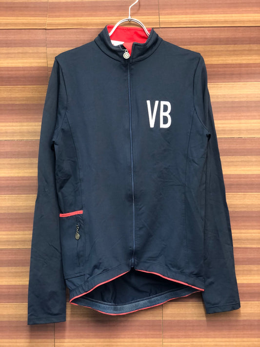 IT115 ヴェロビチ velobici VB/PRO-VR1 長袖 サイクルジャージ 紺 4