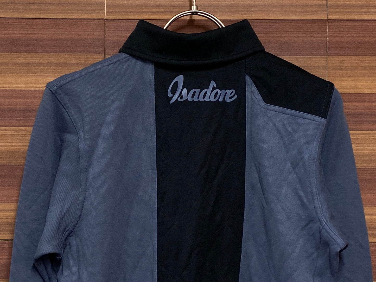 IQ734 イザドア Isadore 長袖 サイクルジャージ ブルーグレー XS