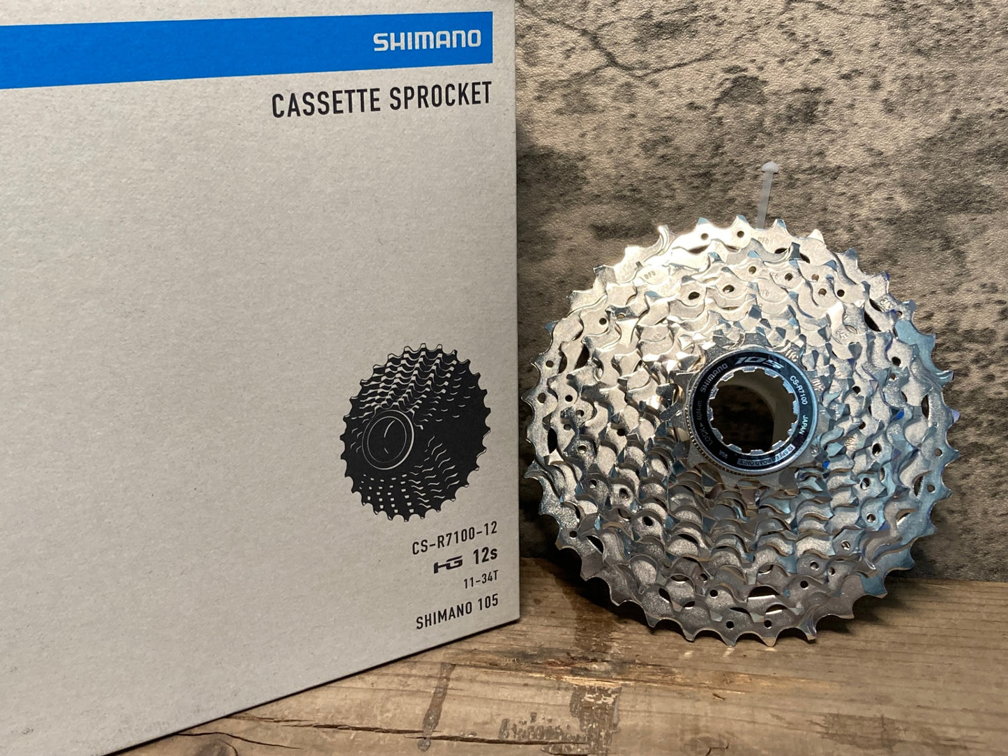 IQ121 シマノ SHIMANO 105 CS-R7100-12 スプロケット 12s 11-34T