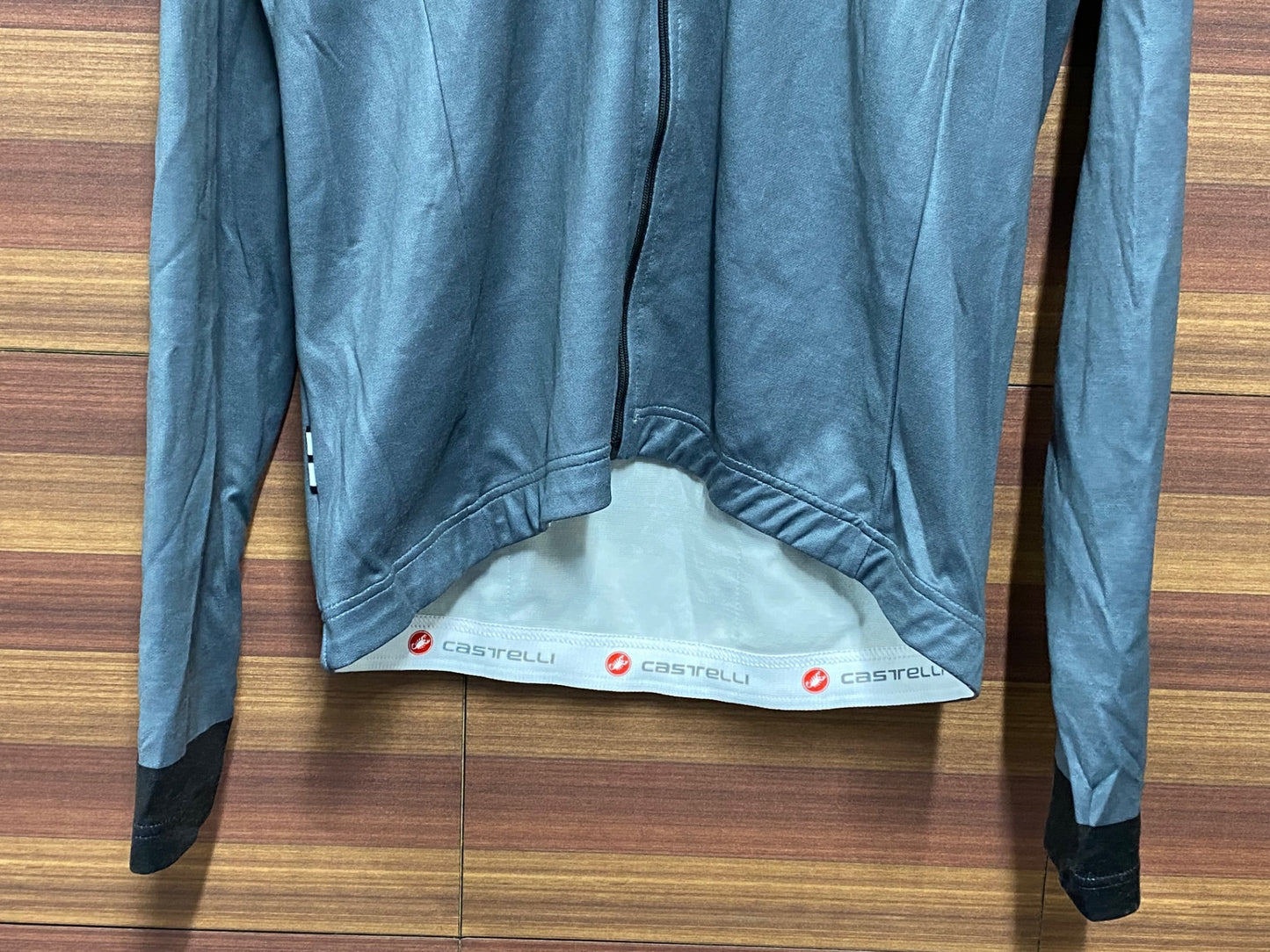 IR533 カステリ CASTELLI 半袖 サイクルジャージ 緑 XL