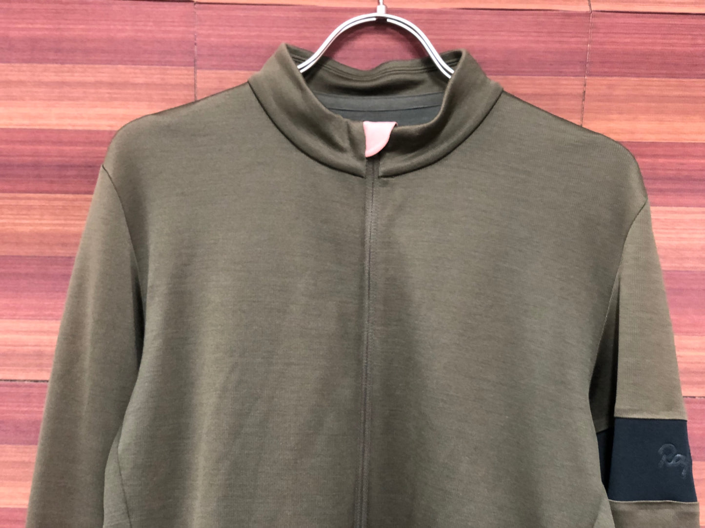 IQ374 ラファ Rapha CLASSIC LONG SLEEVE JERSEY Ⅱ 長袖 サイクルジャージ 緑 M