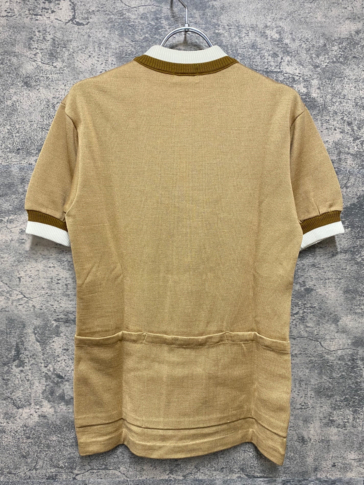 JA367 パールイズミ PearlIzumi 長袖サイクルジャージ L ベージュ ジロデイタリア ヴィンテージ