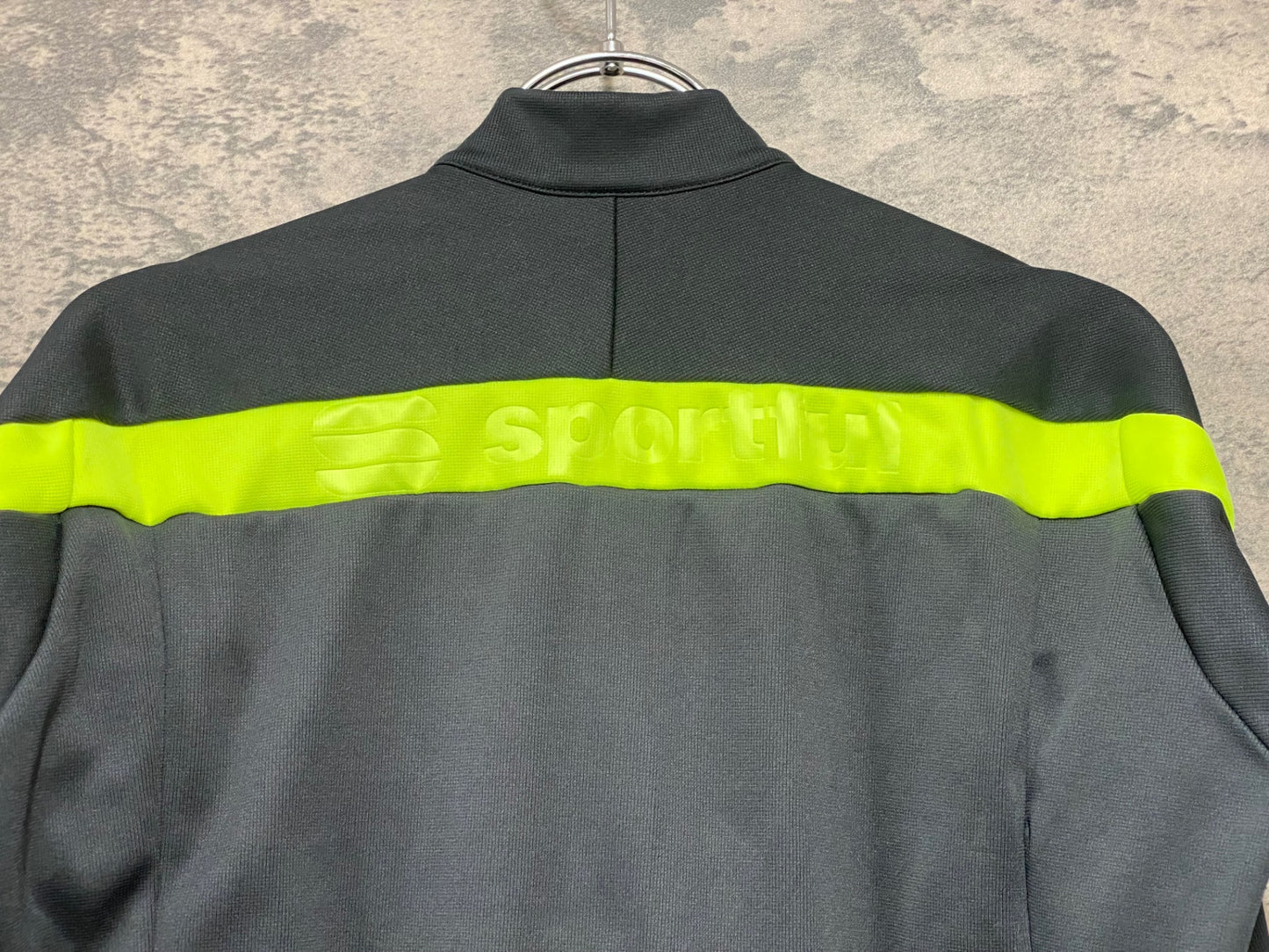 JC090 スポーツフル sportful 長袖 サイクルジャージ 黒 S 裏起毛
