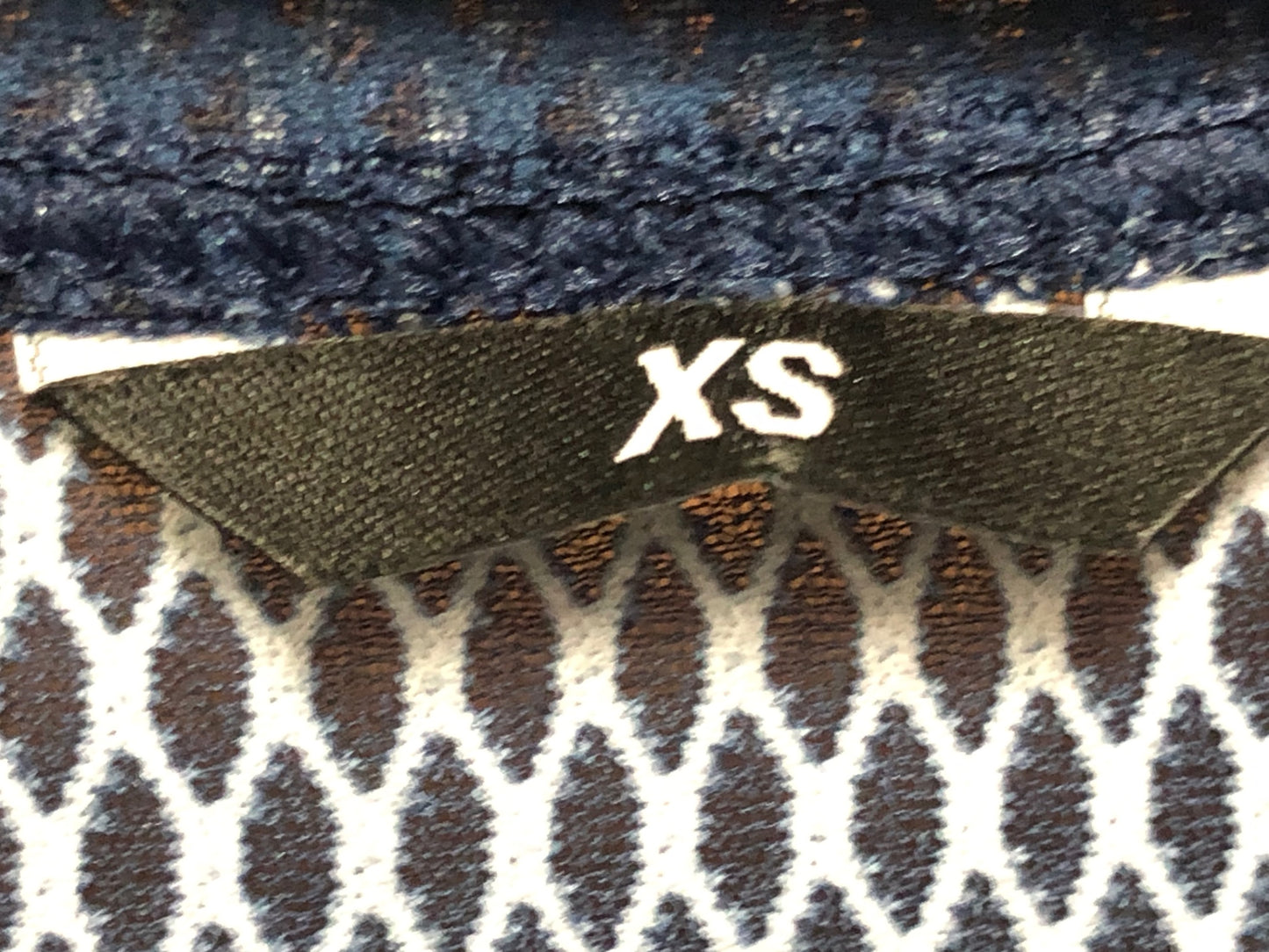 IU484 LECOL 半袖 サイクルジャージ 白 ネイビー XS