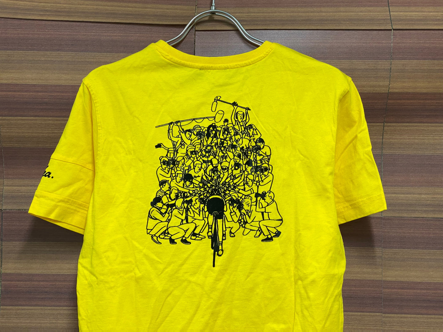 IU450 ラファ Rapha FRANCE T-SHIRT 半袖 Tシャツ 黄 S