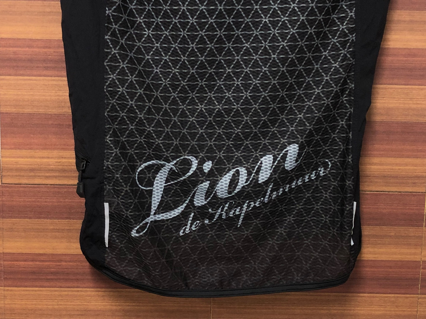 HZ155 リオンドカペルミュール Lion de KAPELMUUR サイクルベスト ジレ 黒 ASIA XL