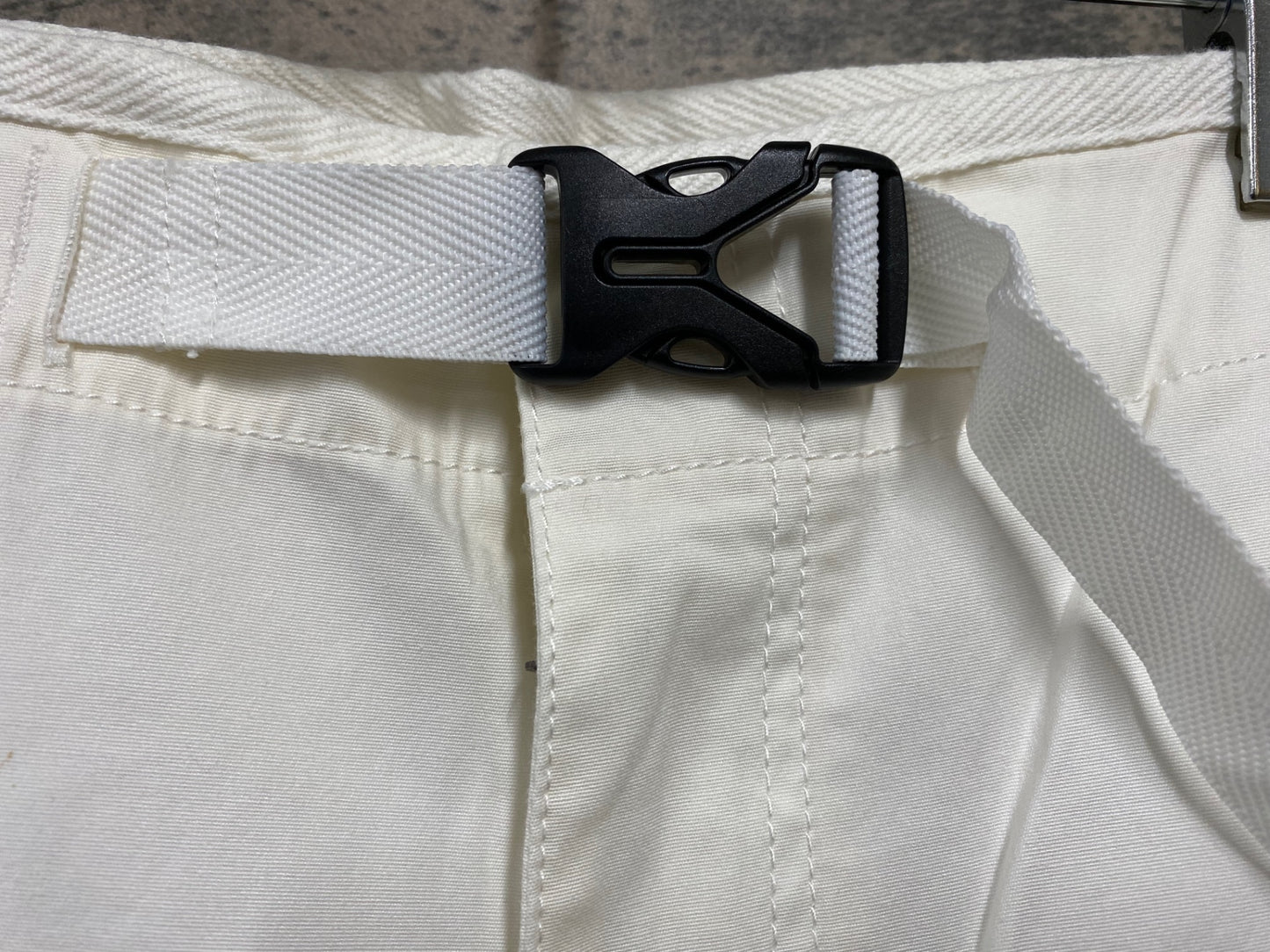 JB773 ナリフリ narifuri バイシクルパンツ 白 S