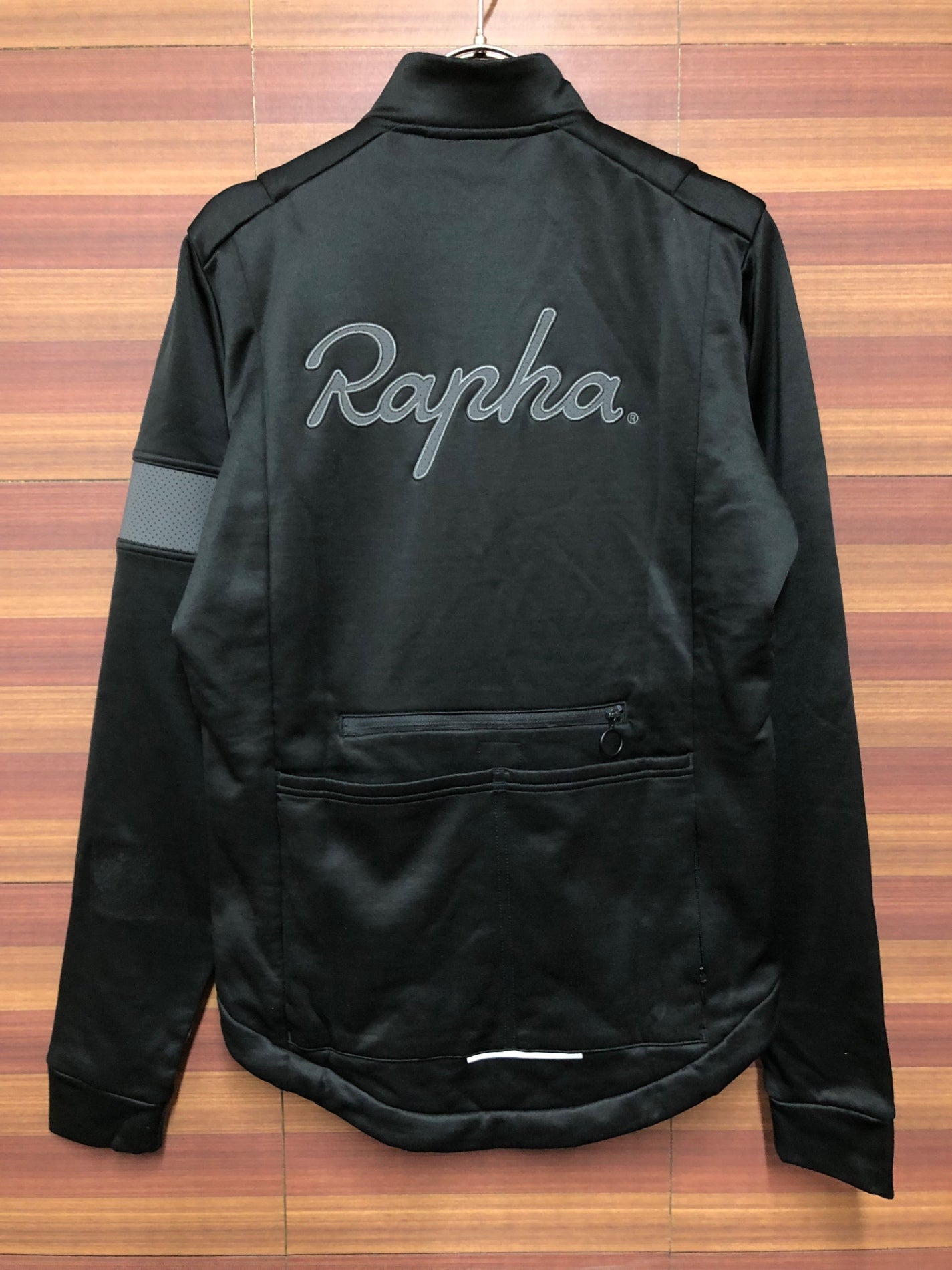 IF924 ラファ Rapha WINTER JERSEY 長袖サイクルジャケット 黒 S 裏起毛