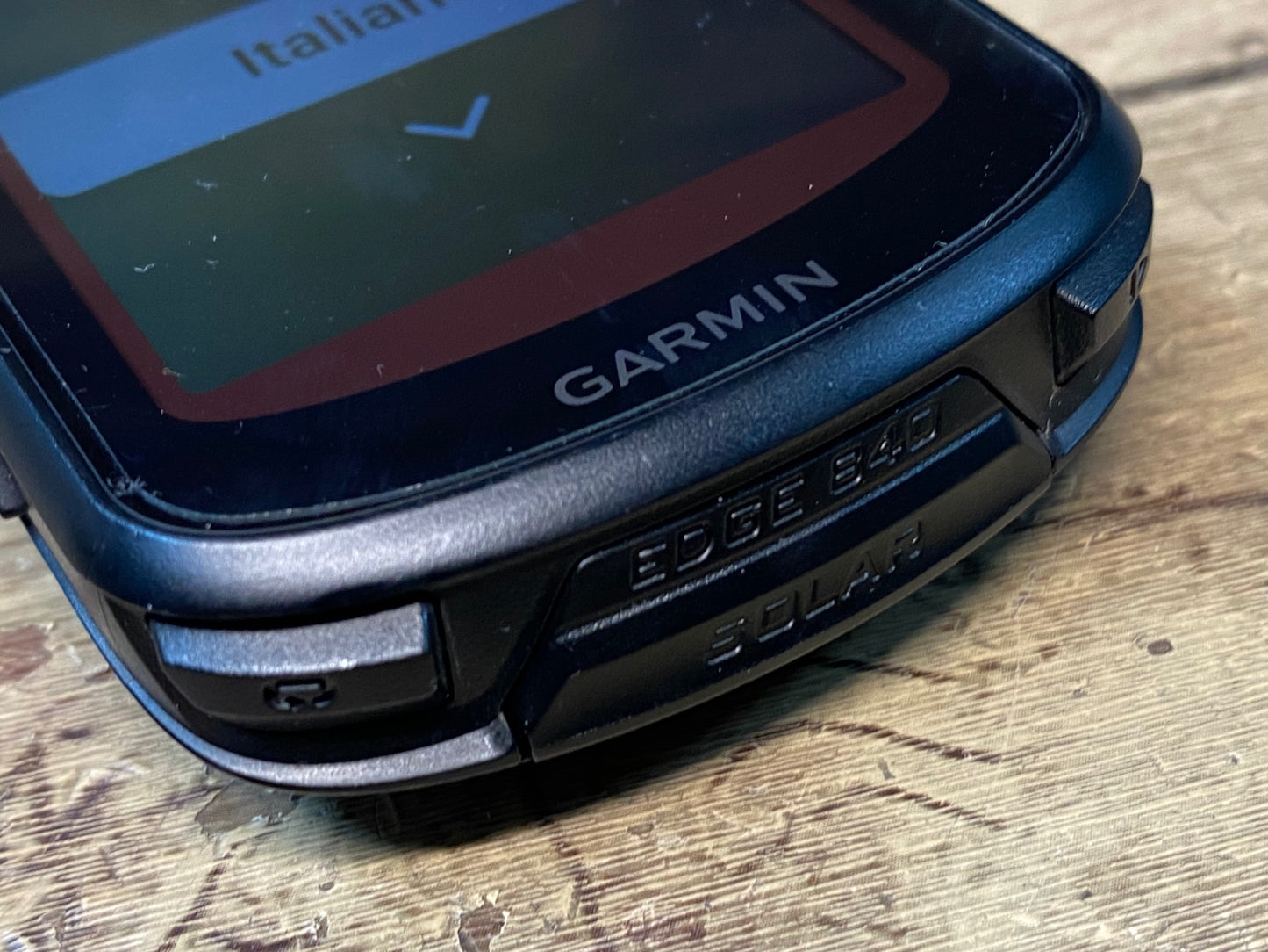 IH660 ガーミン GARMIN エッジ EDGE 840 SOLAR サイクルコンピューター ※起動確認済