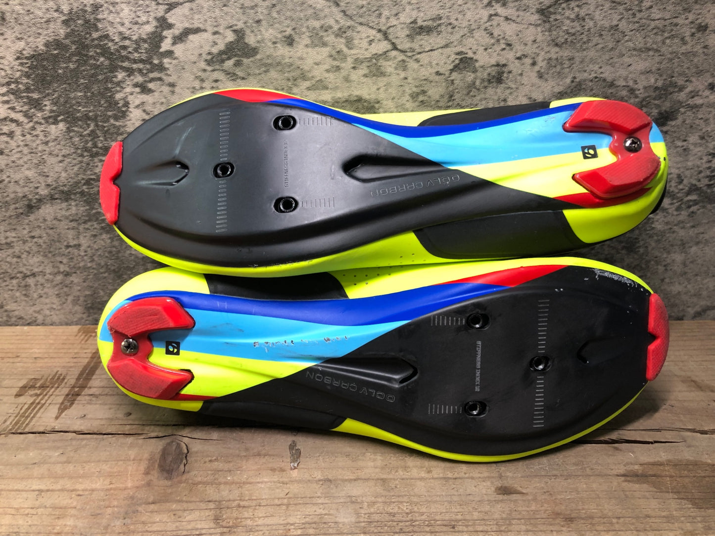 IP918 ボントレガー BONTRAGER Ballista LTD Road Shoe ビンディングシューズ 黄 EU41 SPD-SL