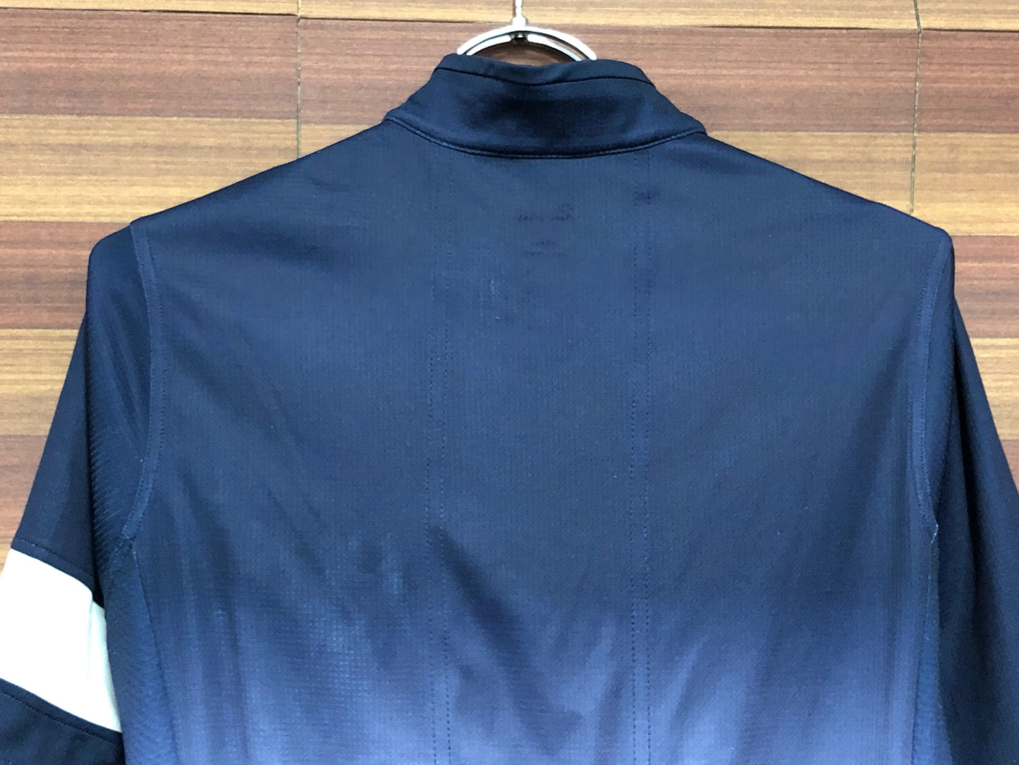 IM003 ラファ Rapha SUPER LIGHTWEIGHT JERSEY 半袖サイクルジャージ 白青 S ほつれあり