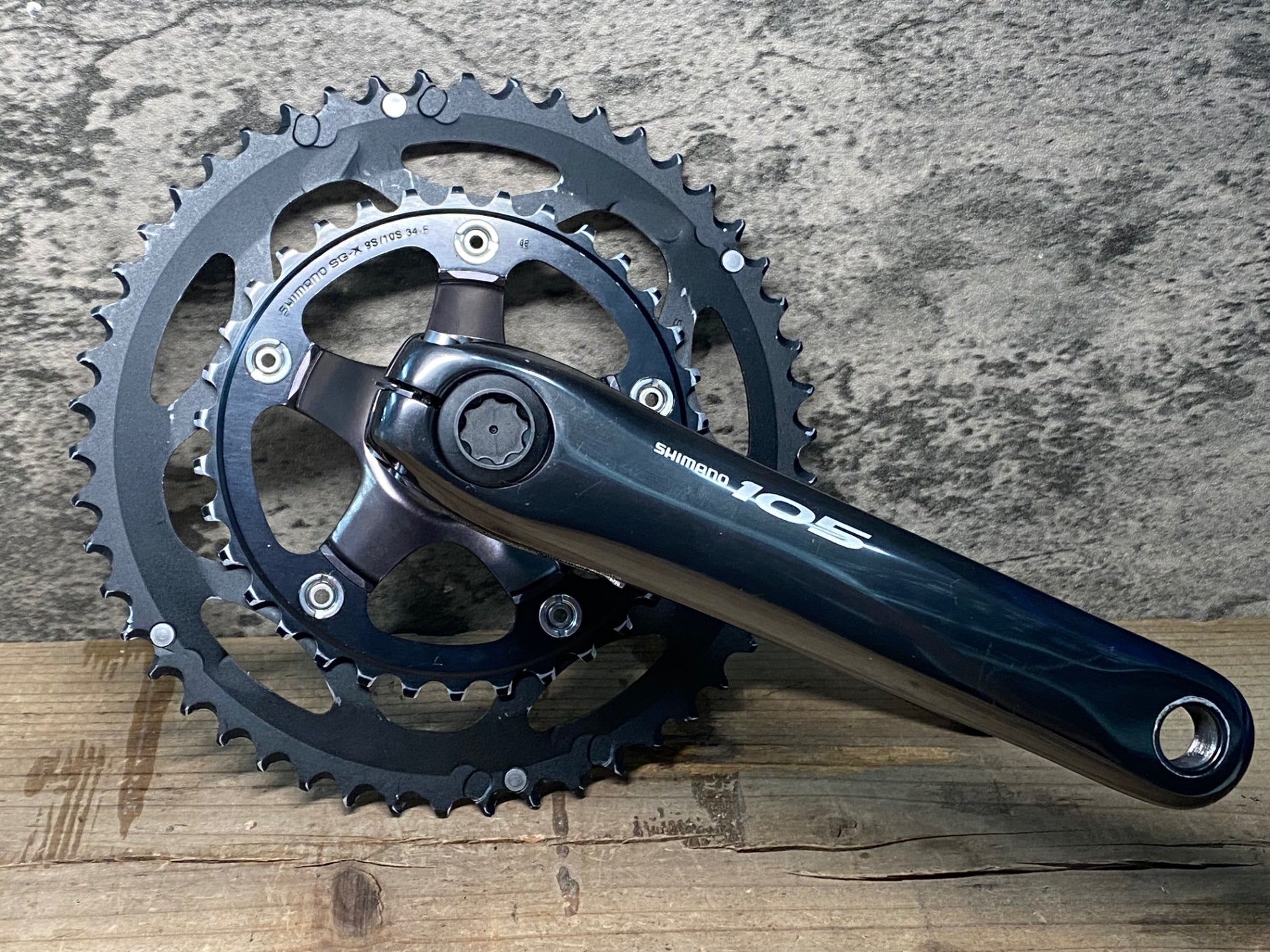 SHIMANOシマノ　１０５クランク　fc-5650 １０速対応１７０mm CY-BOSS / 【1P60609】SHIMANO FC-5650 105 170mm50/34T 2x10速