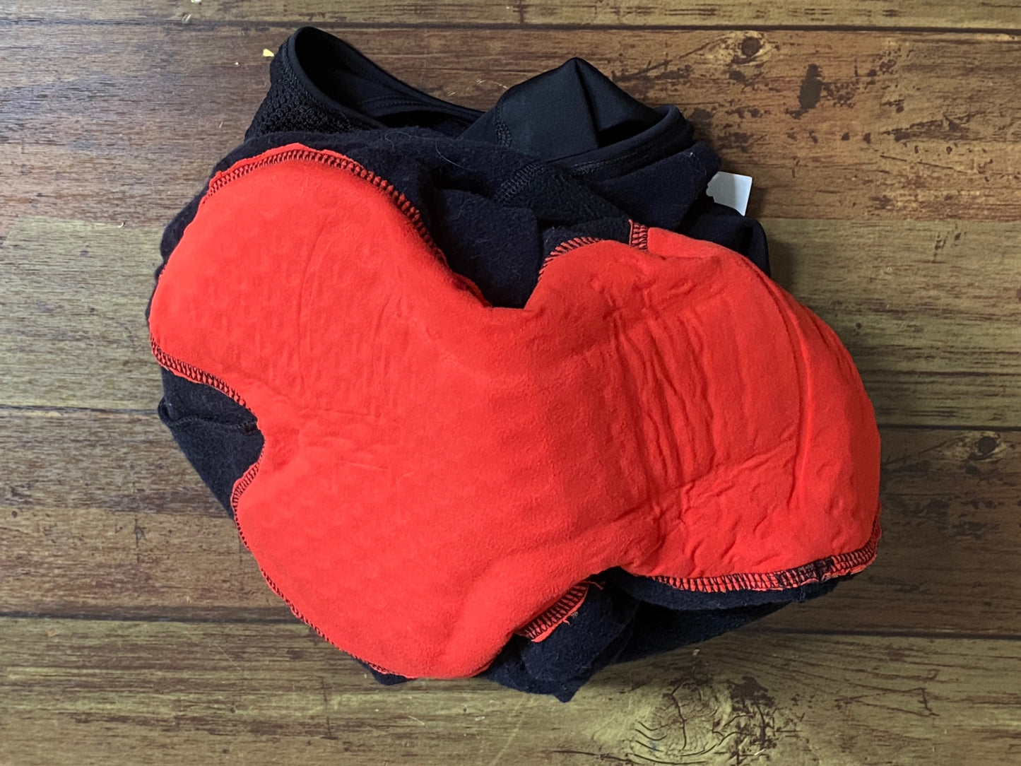 IZ057 カステリ CASTELLI ビブタイツ 黒 L 裏起毛