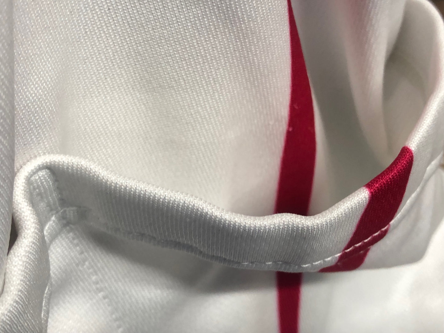 IJ873 パールイズミ PEARL iZUMi 半袖 サイクルジャージ 白 L 佐々木輪店 ※スレあり