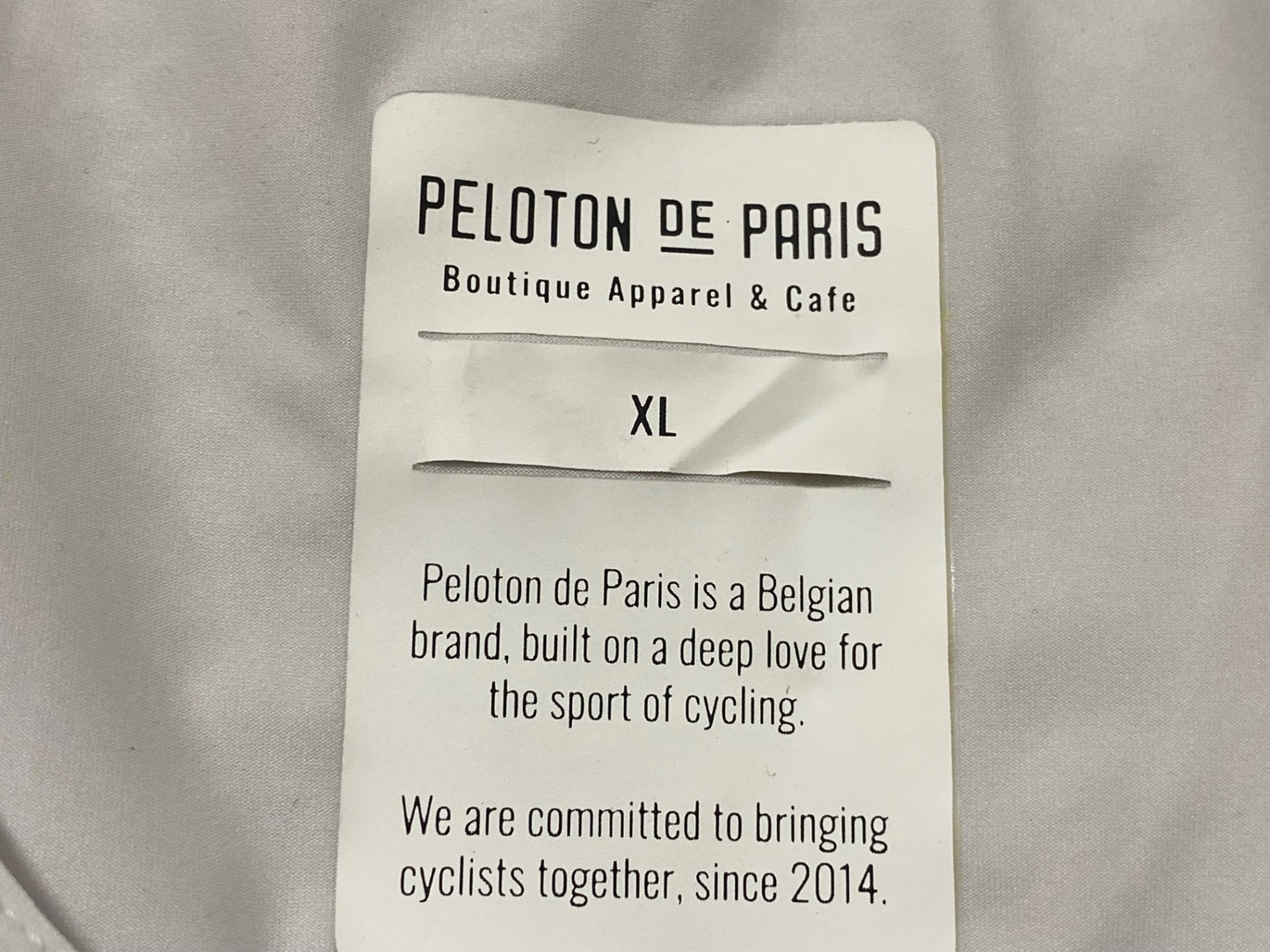 IW862 プロトンドパリ Peloton de Paris ノースリーブ ベースレイヤー XL 白