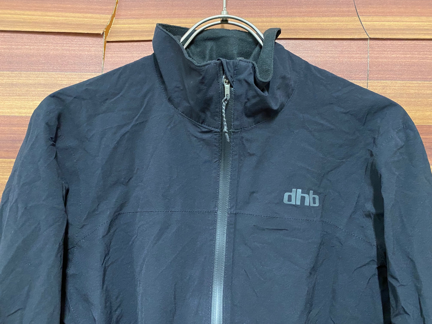 IU246 dhb 長袖 レインジャケット 黒 S