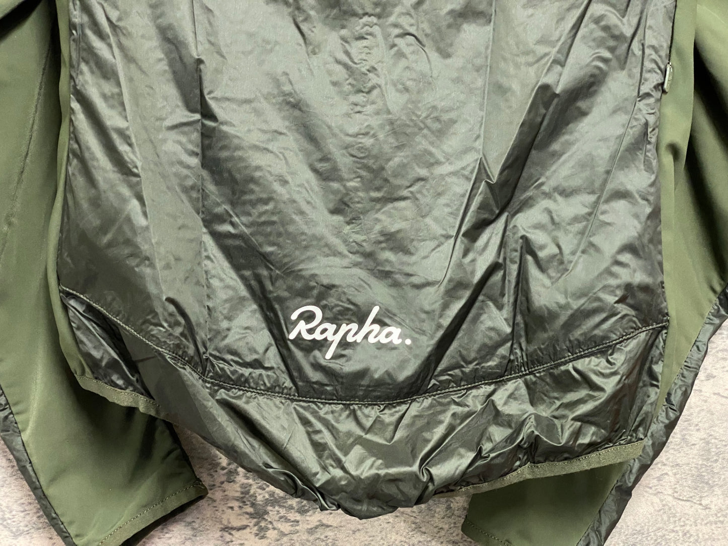 IV518 ラファ Rapha BREVET INSULATED JACKET 長袖 サイクルジャケット 深緑 S