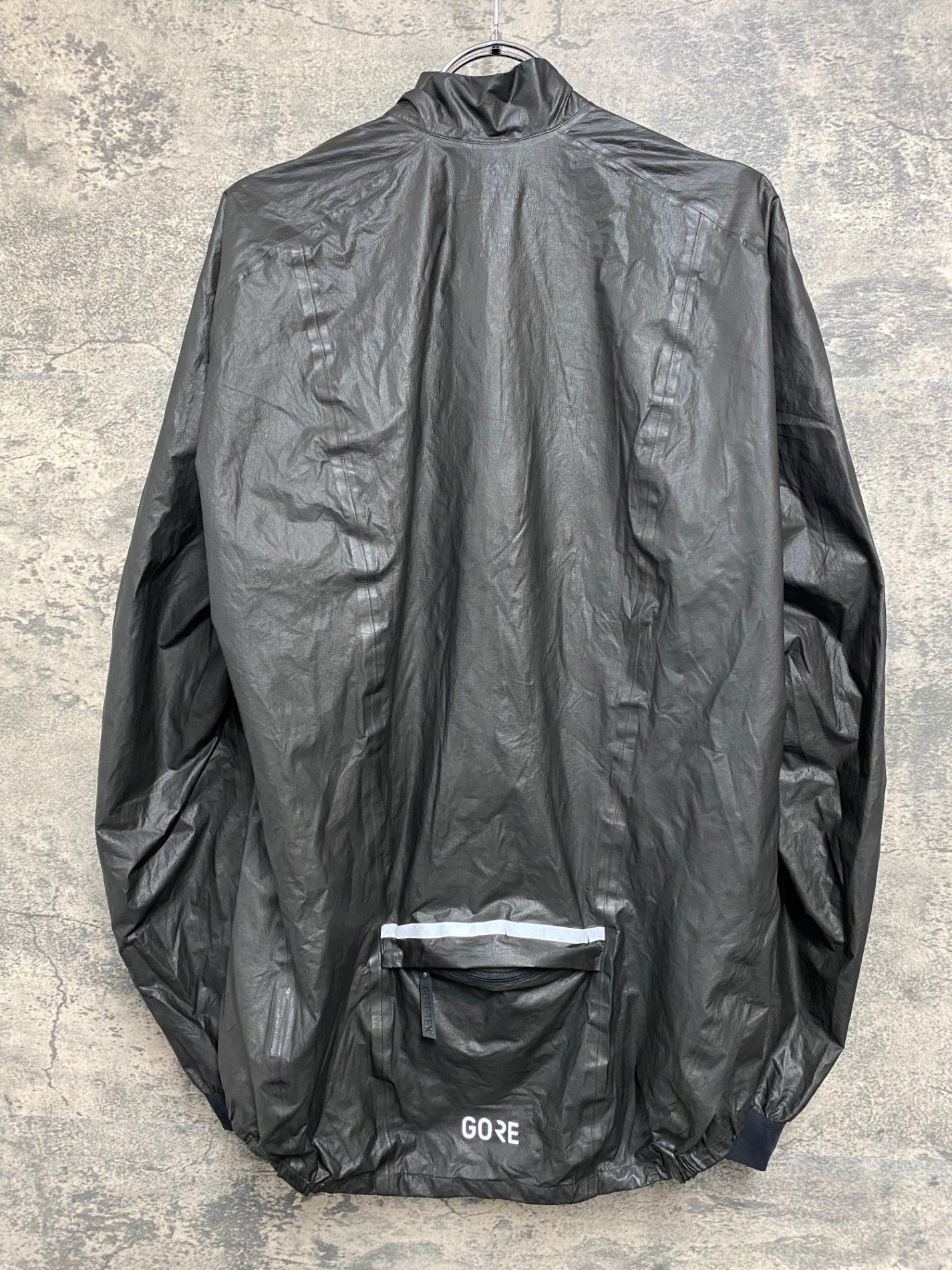 JC665 ゴア GORE BIKE WEAR 長袖 レインジャケット 黒 XL GORE-TEX