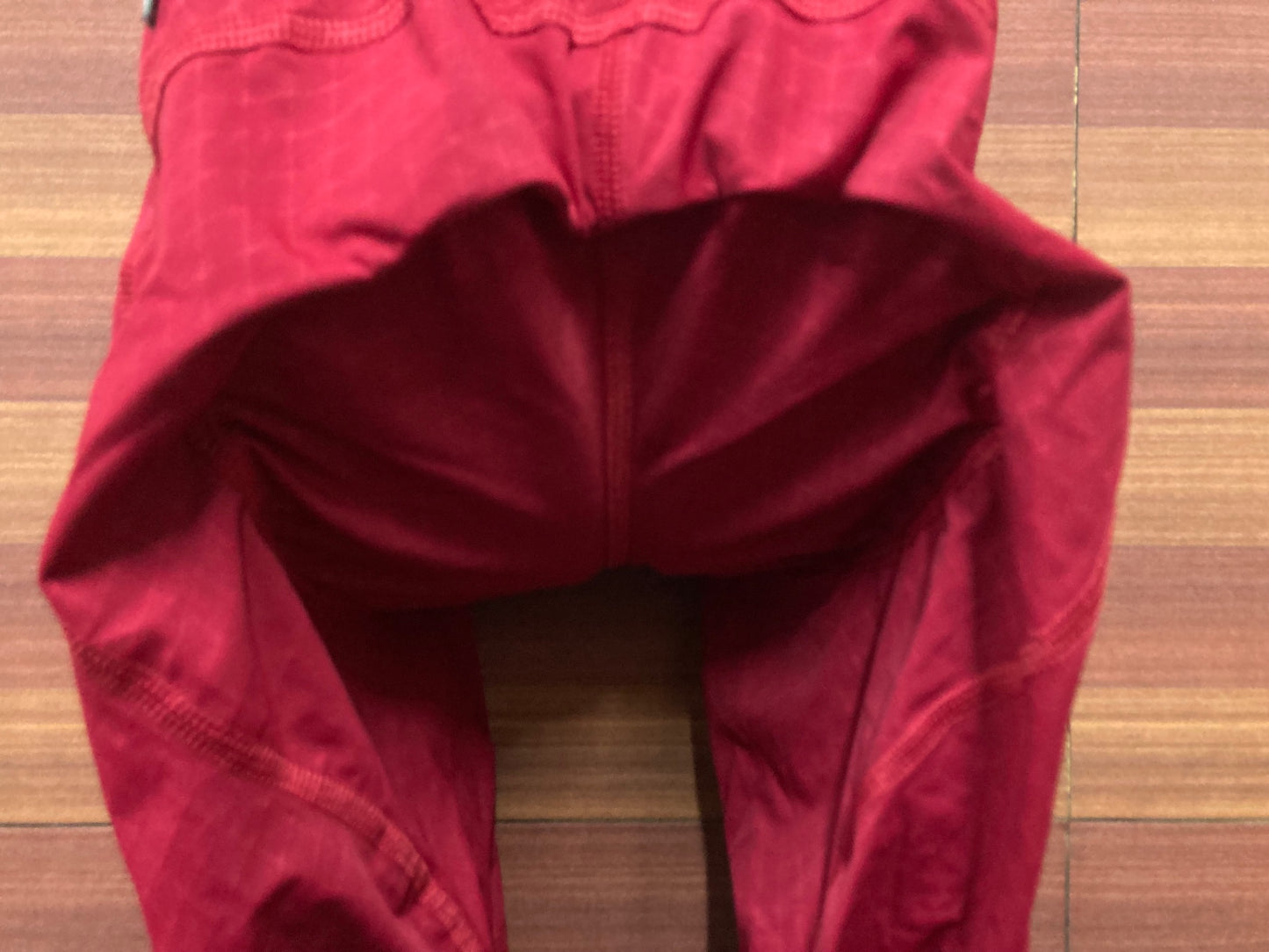 IQ748 プロトンドパリ PELOTON DE PARIS ビブショーツ 赤 S