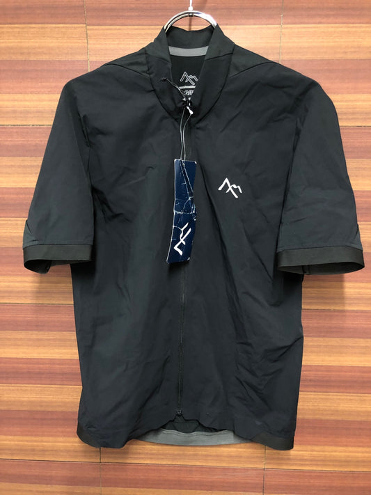 IQ501 セブンメッシュ 7MESH 半袖 サイクルジャージ 黒 S/P