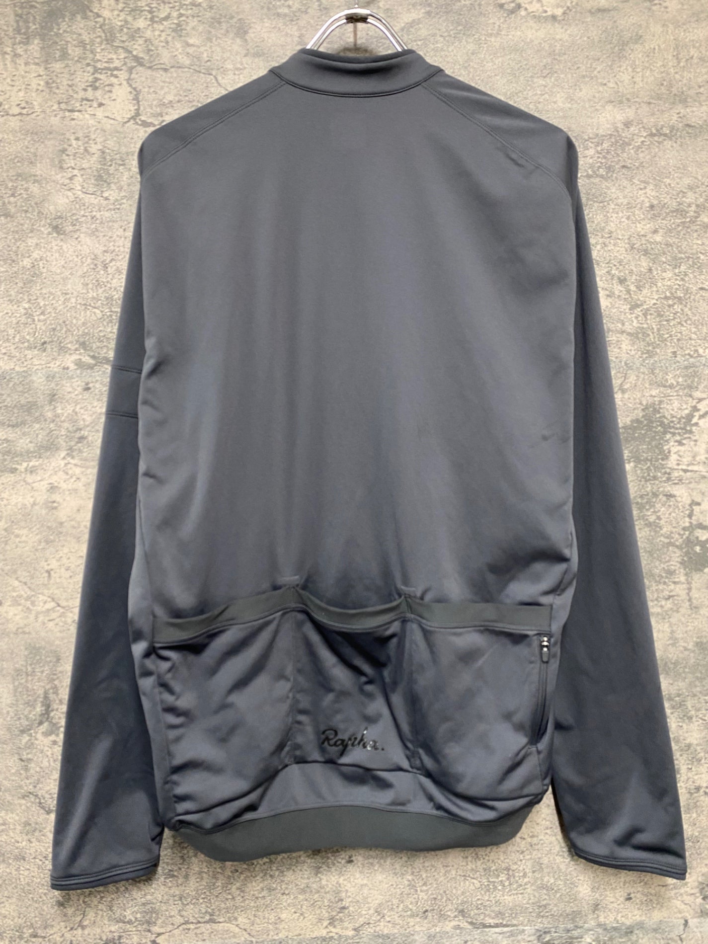 IW907 ラファ Rapha MENS LONG SLEEVE CORE JERSEY 長袖 サイクルジャージ グレー XXL