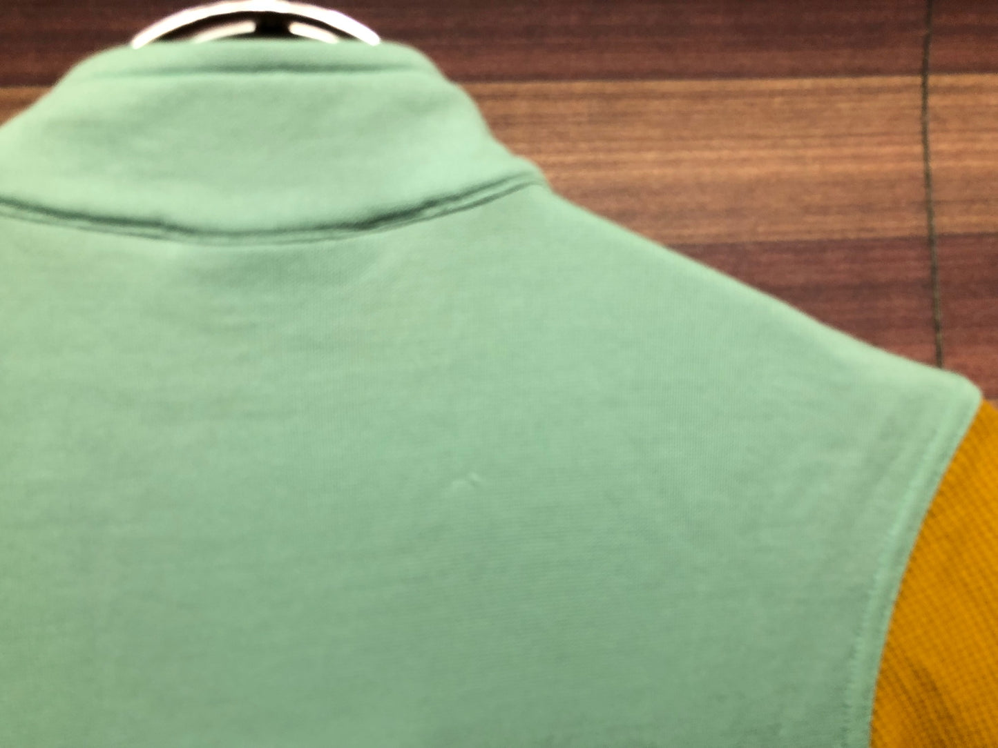 IQ740 イザドア Isadore 半袖 サイクルジャージ 緑 オレンジ XS